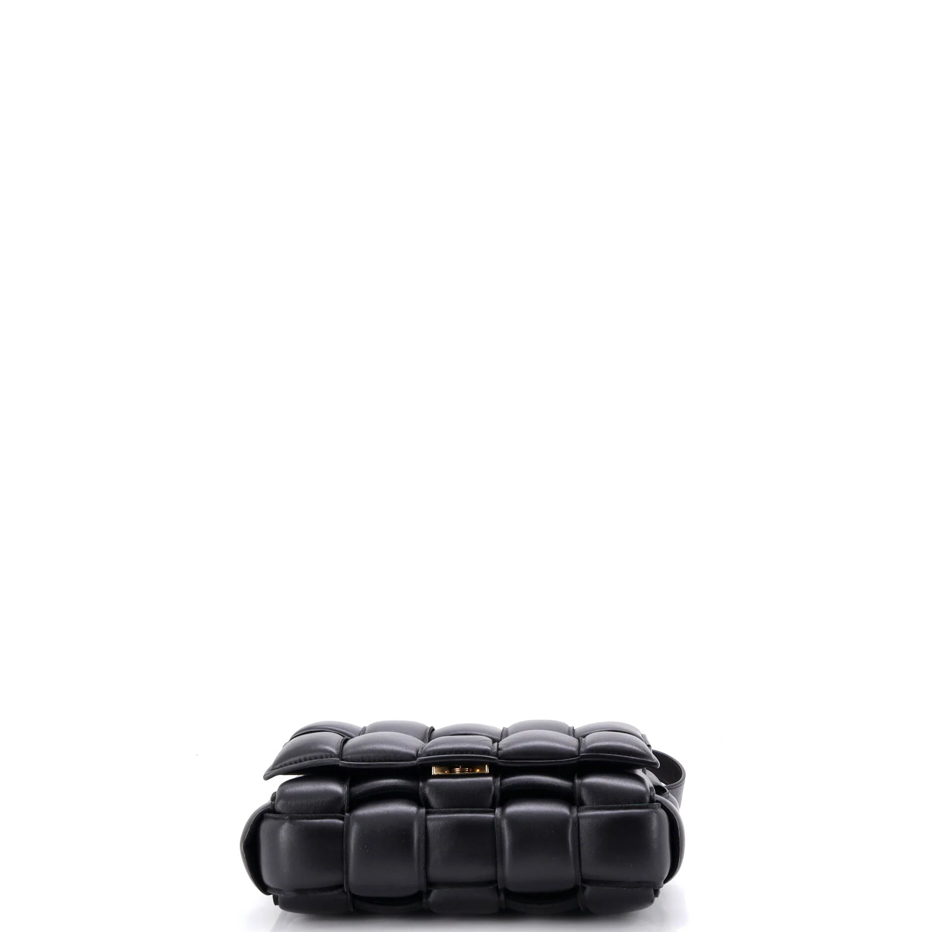 Cassette Crossbody Bag Padded Maxi Intrecciato Leather - Image 4