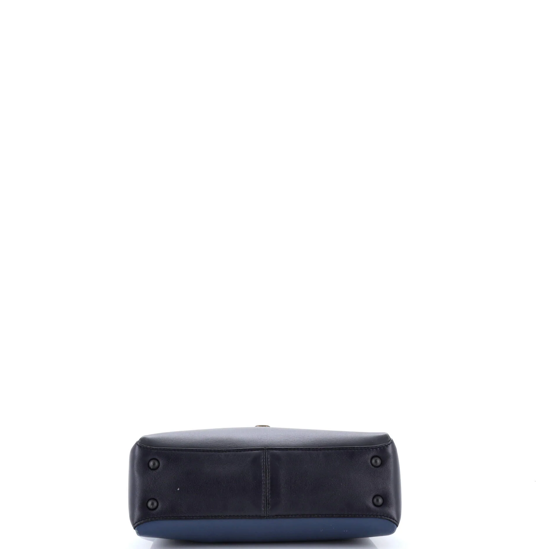 Piazza Top Handle Bag Leather with Intrecciato Detail Small - Image 4