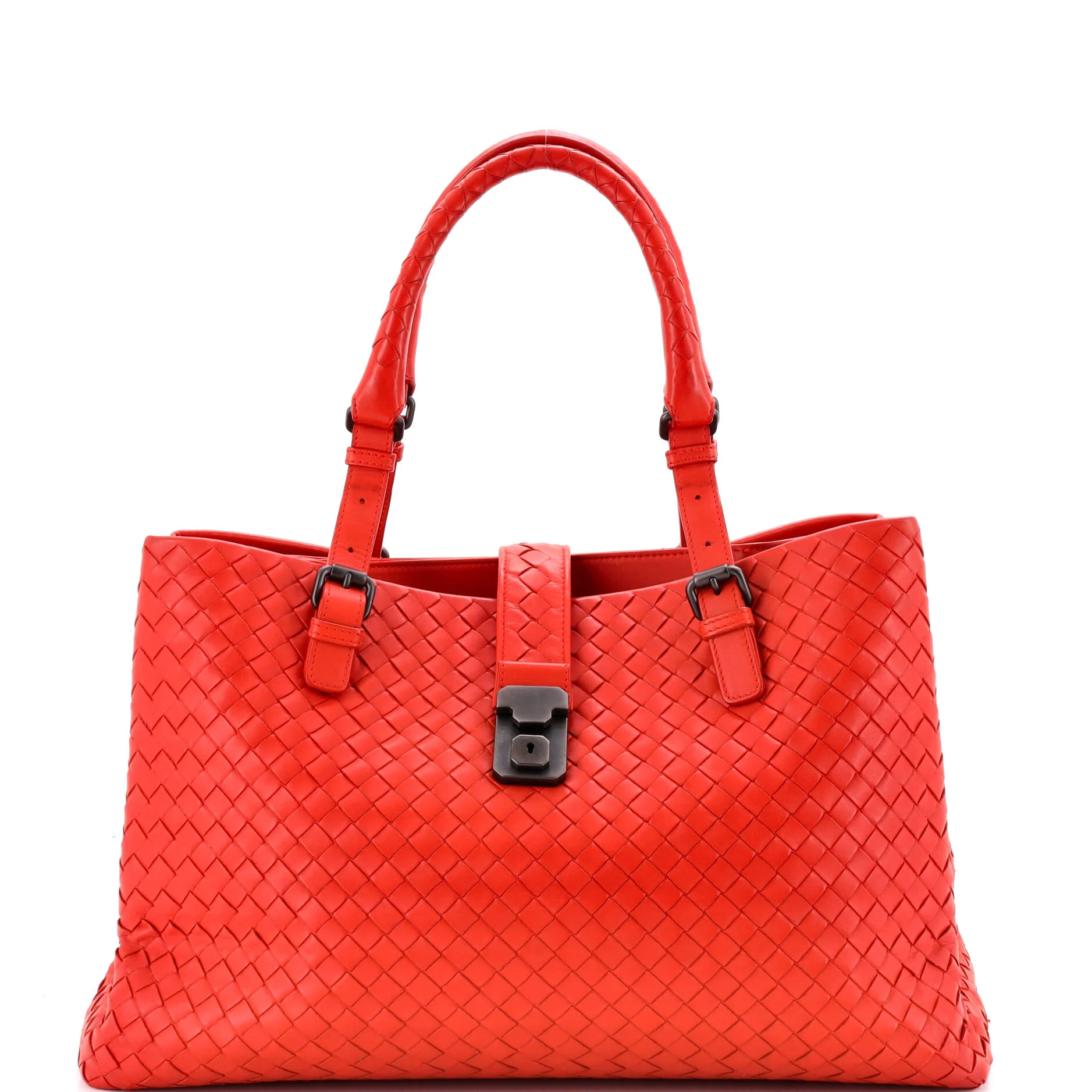 Roma Bag Intrecciato Nappa Medium