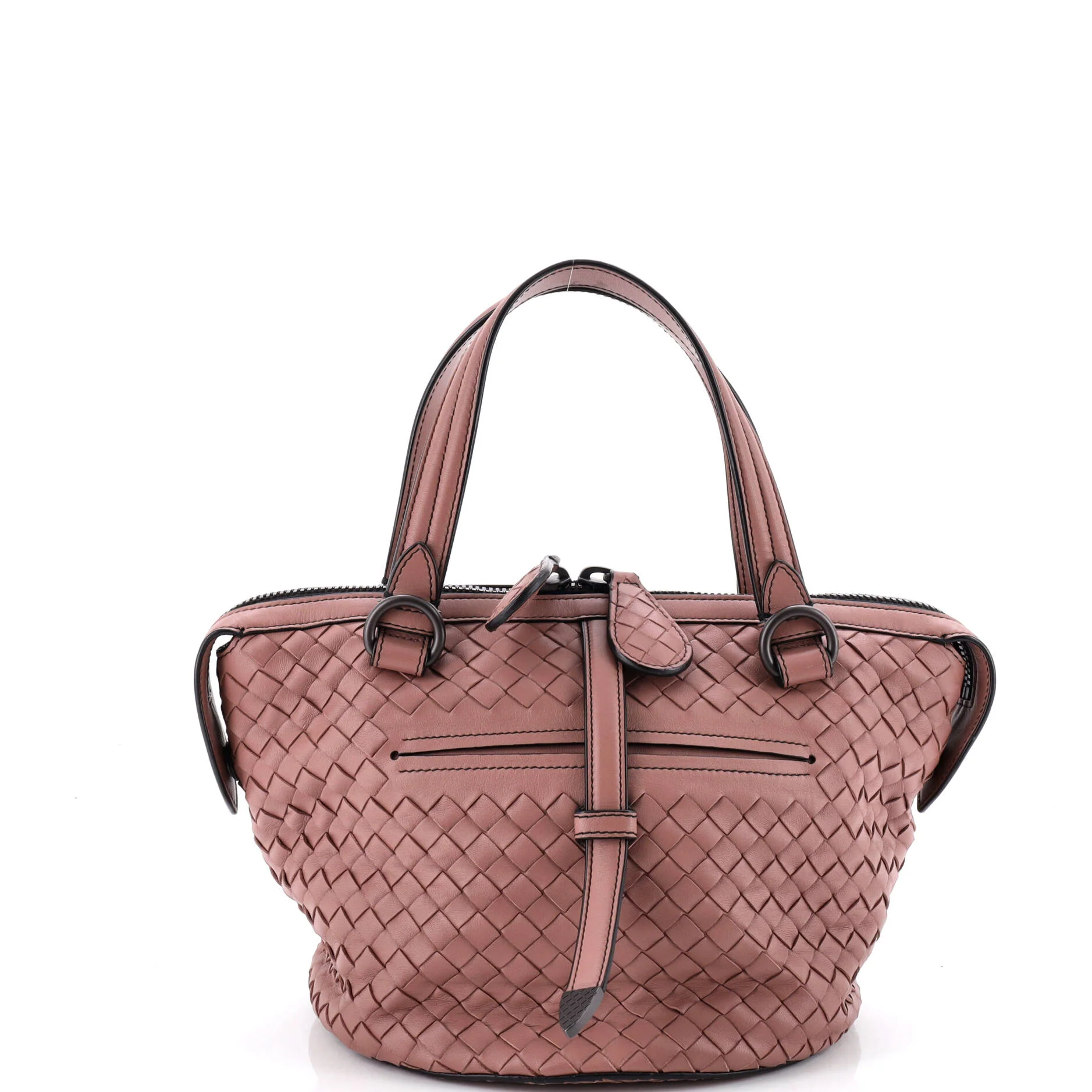 Tambura Bag Intrecciato Nappa