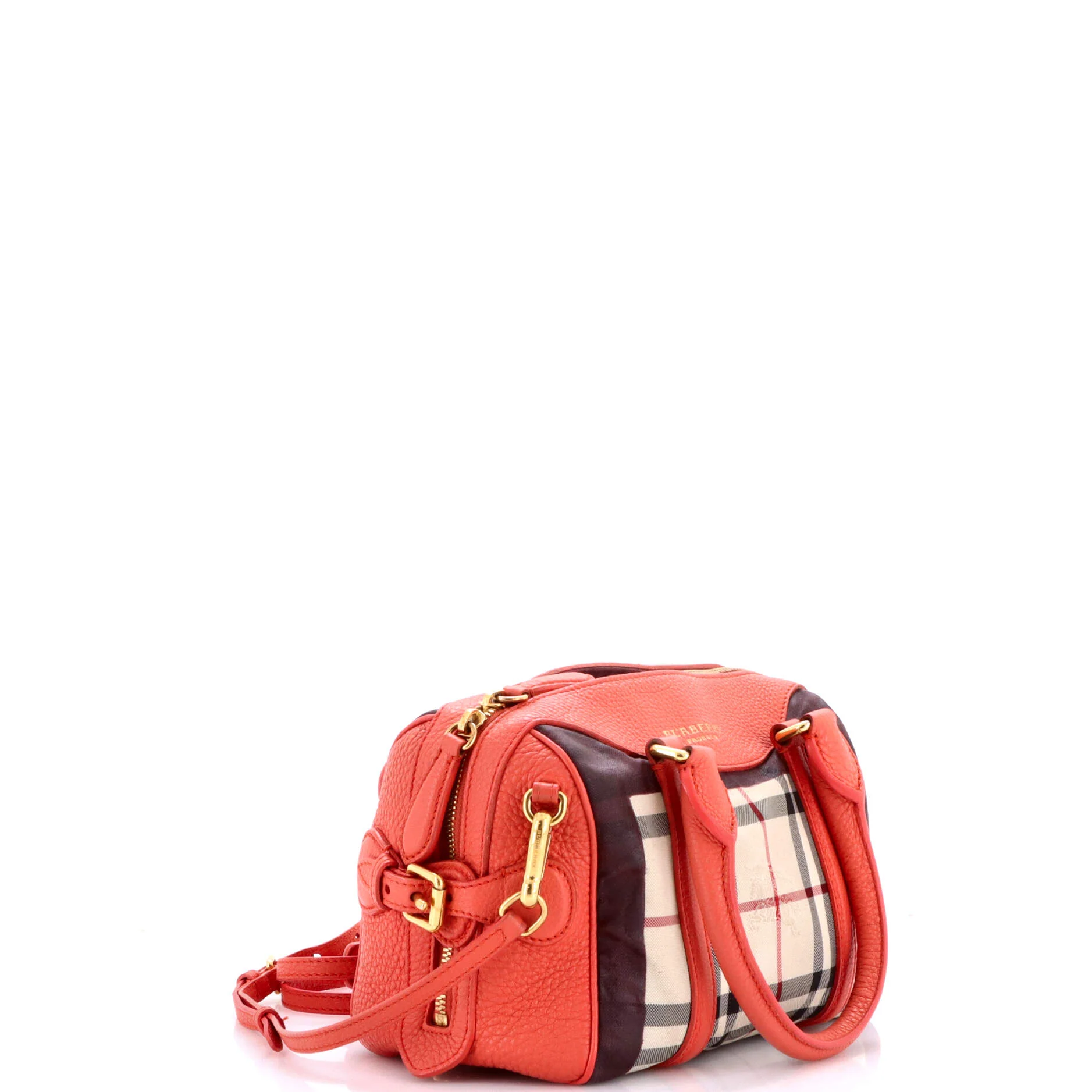 Alchester Convertible Satchel House Check Canvas Small - Image 2