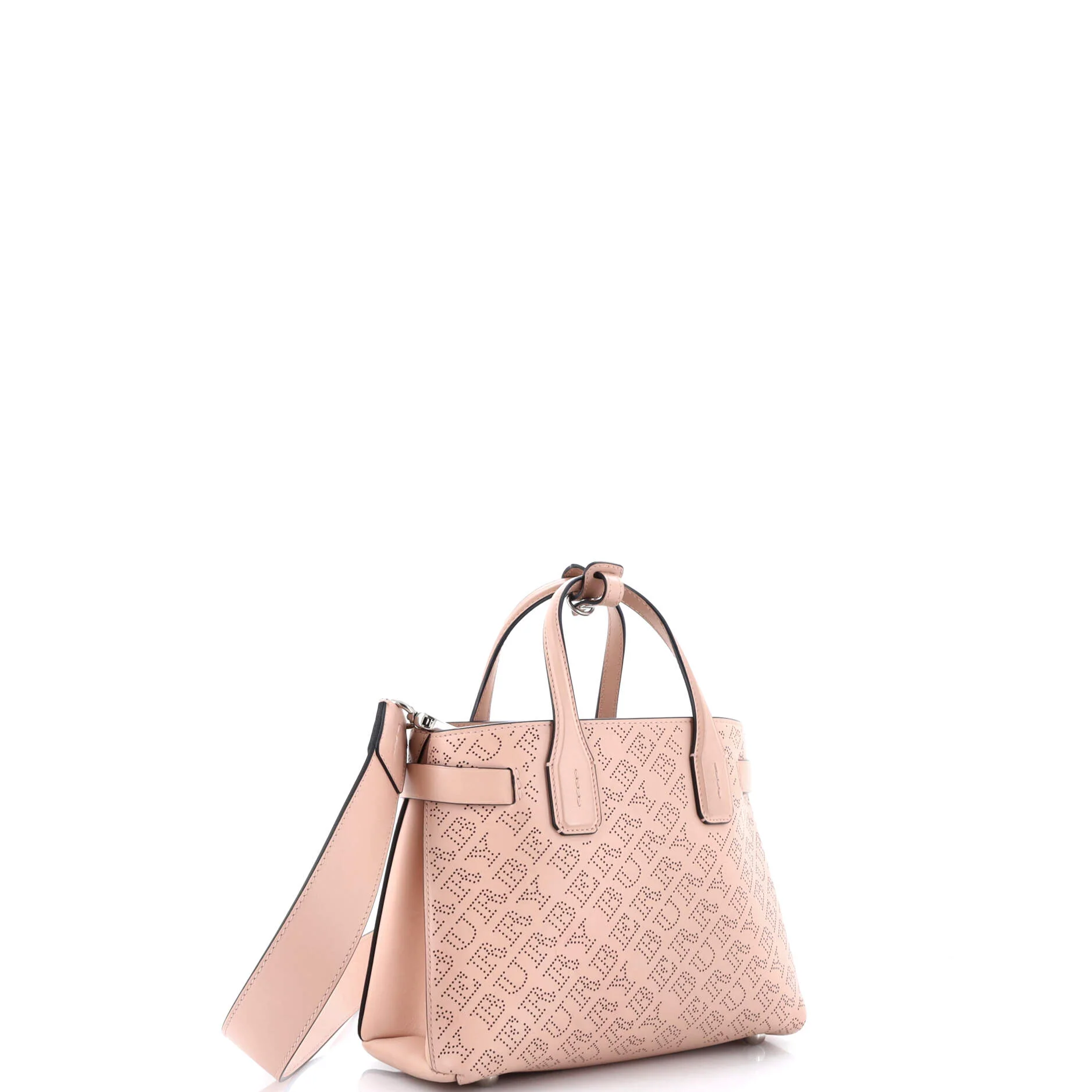 Banner NM Tote Perforated Leather Small - Image 2