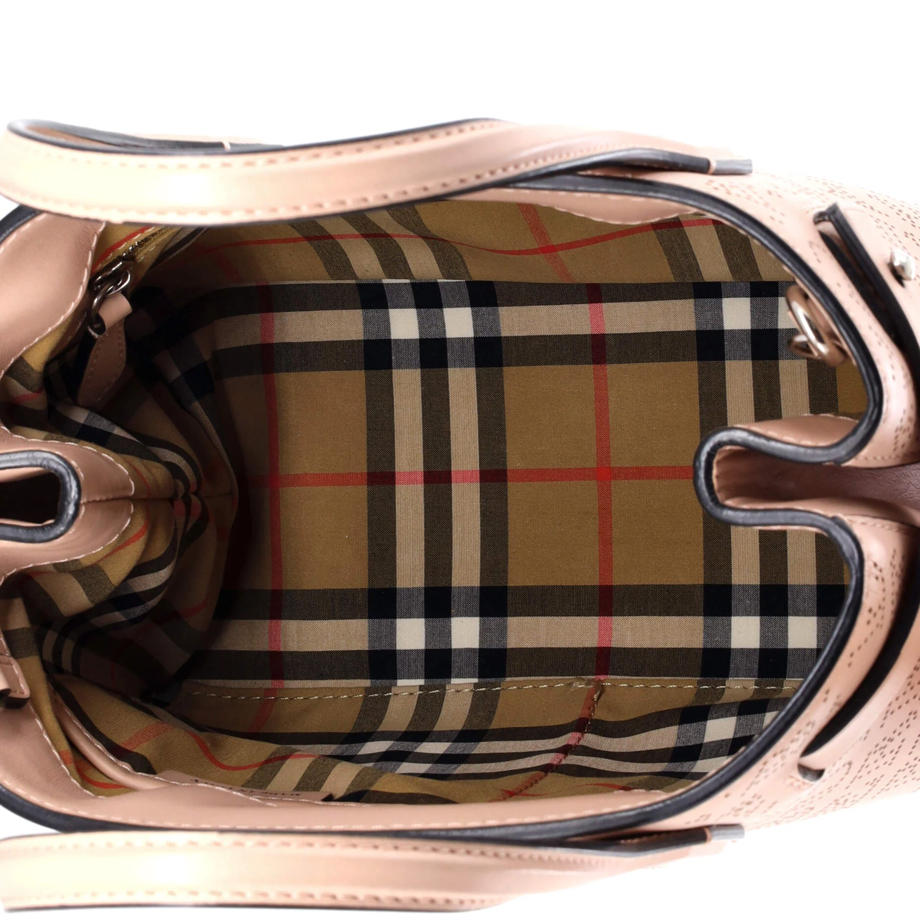 Banner NM Tote Perforated Leather Small - Image 5