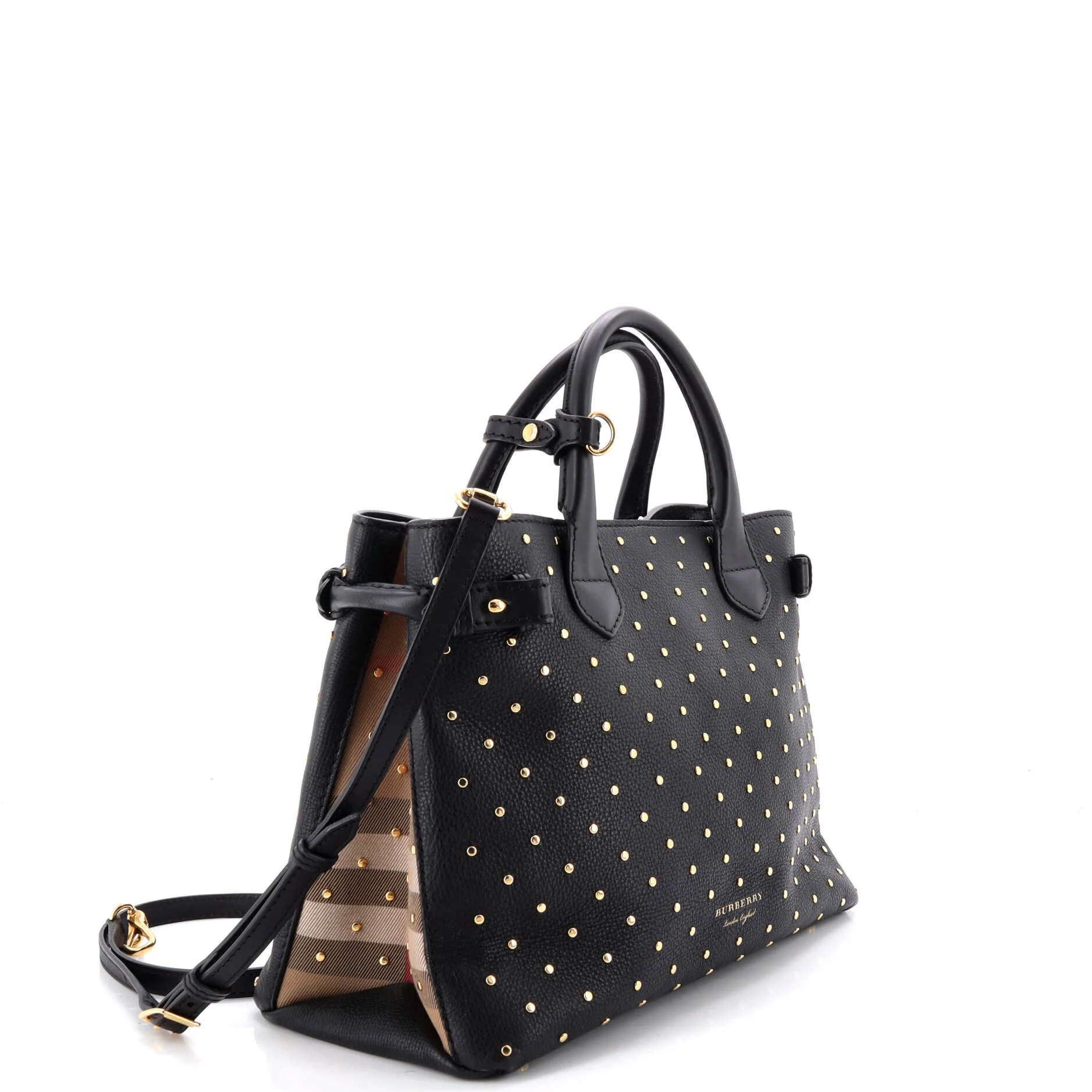 Banner Tote Studded Leather Medium - Image 2