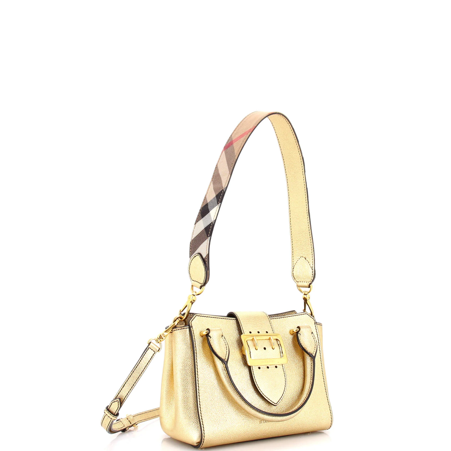 Buckle Tote Leather Small - Image 2