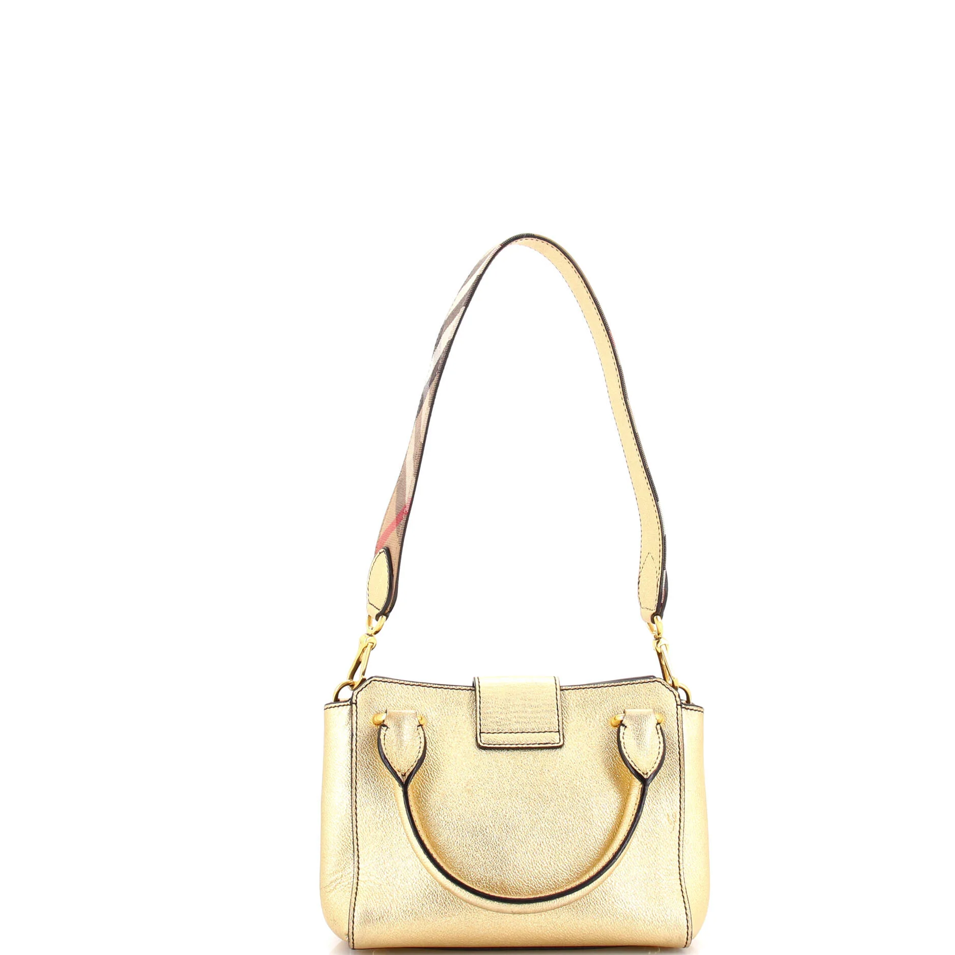Buckle Tote Leather Small - Image 3
