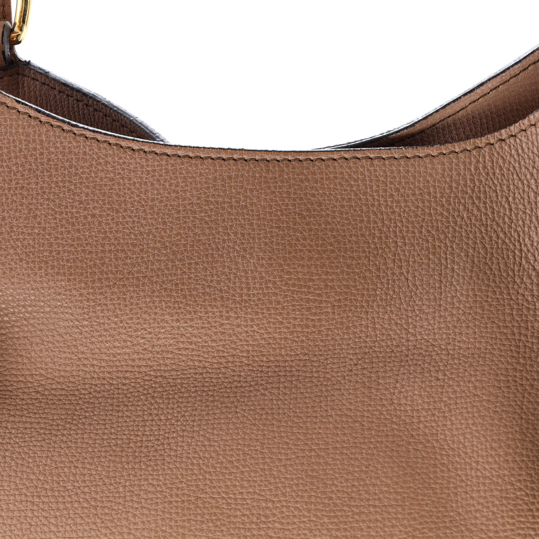 Canterbury Tote Leather and House Check Canvas Small - Image 7