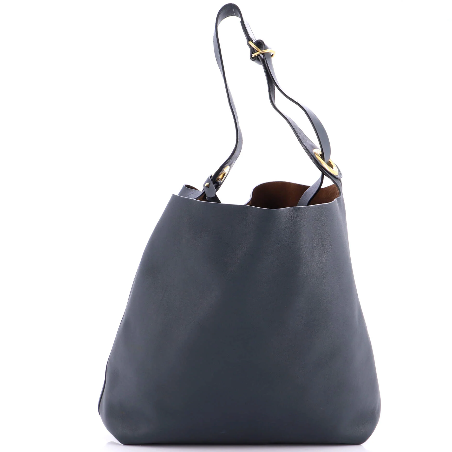 Grommet Hobo Leather Medium - Image 4