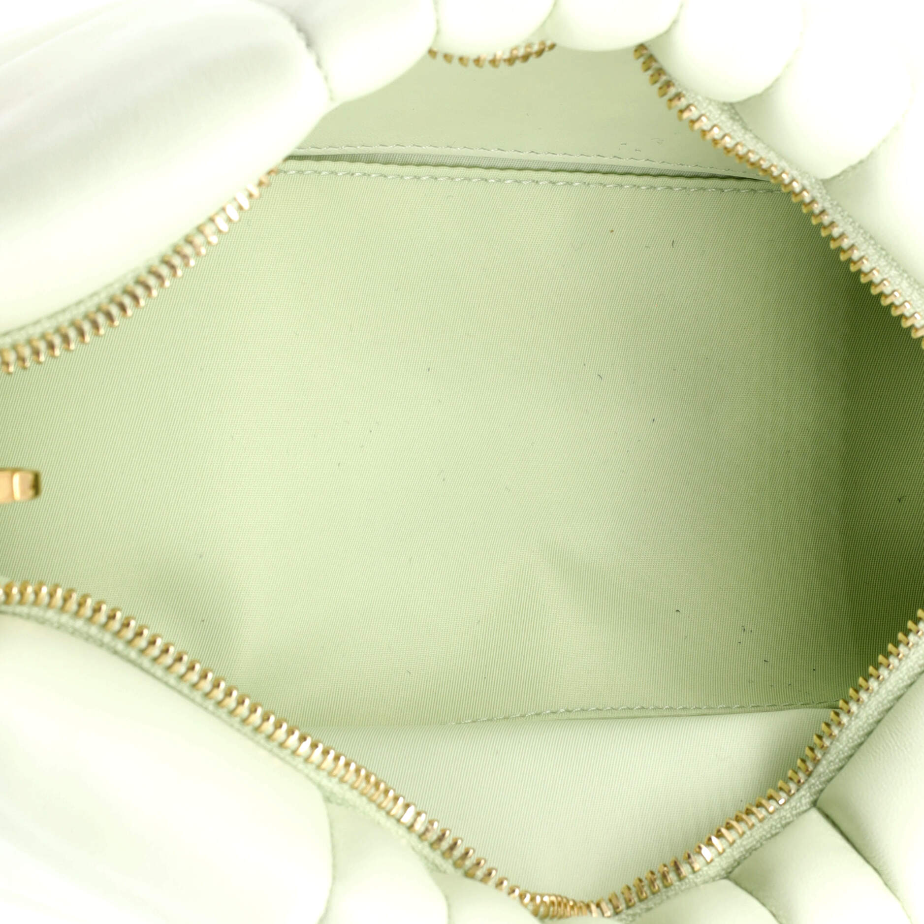 Lola Zip Shoulder Bag Quilted Leather Small - Image 5