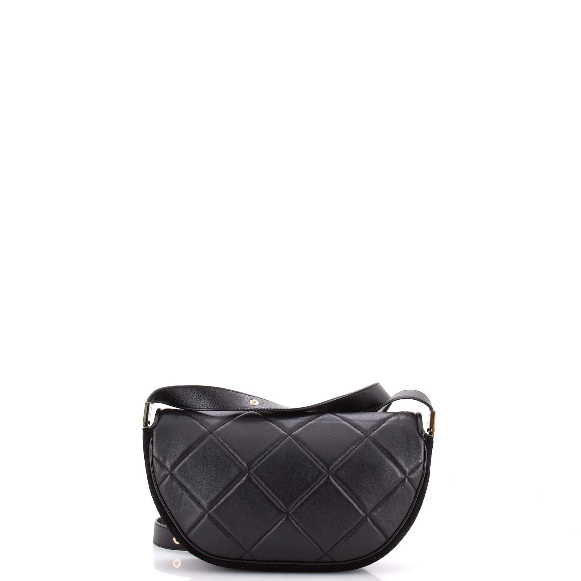 Olympia Flap Bag Quilted Leather Small - Image 3