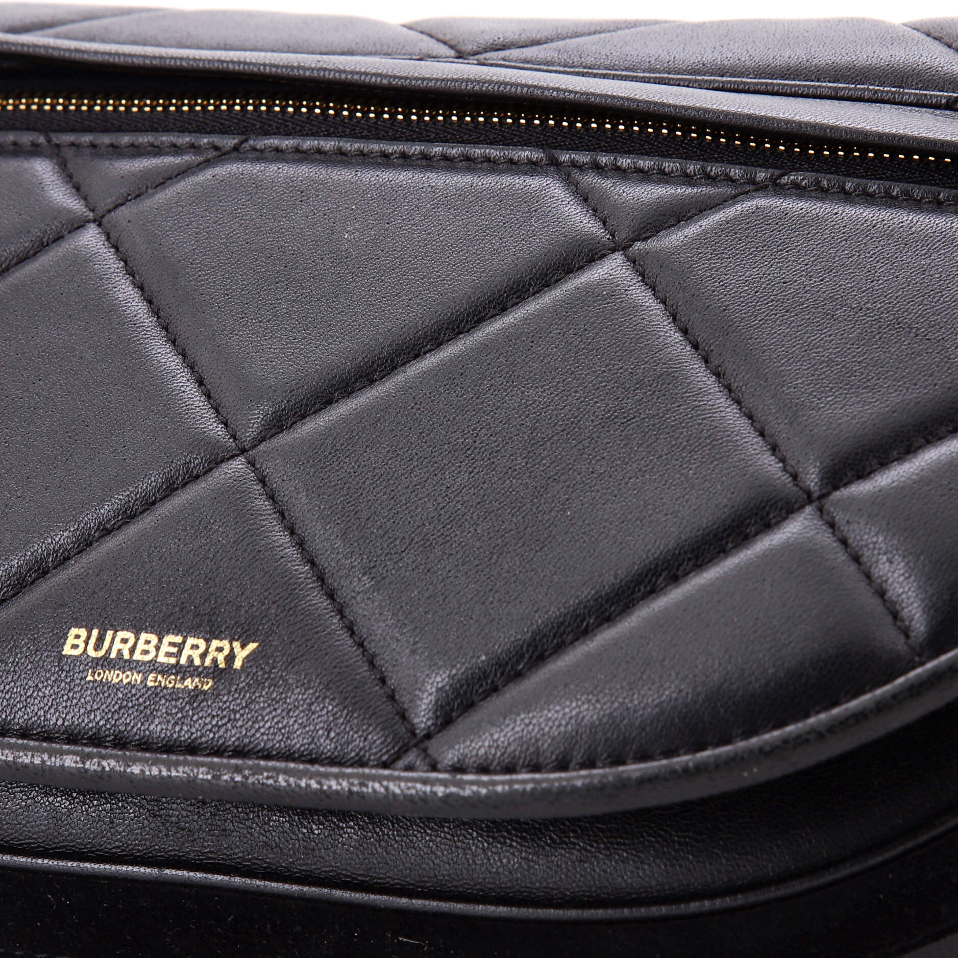 Olympia Flap Bag Quilted Leather Small - Image 7