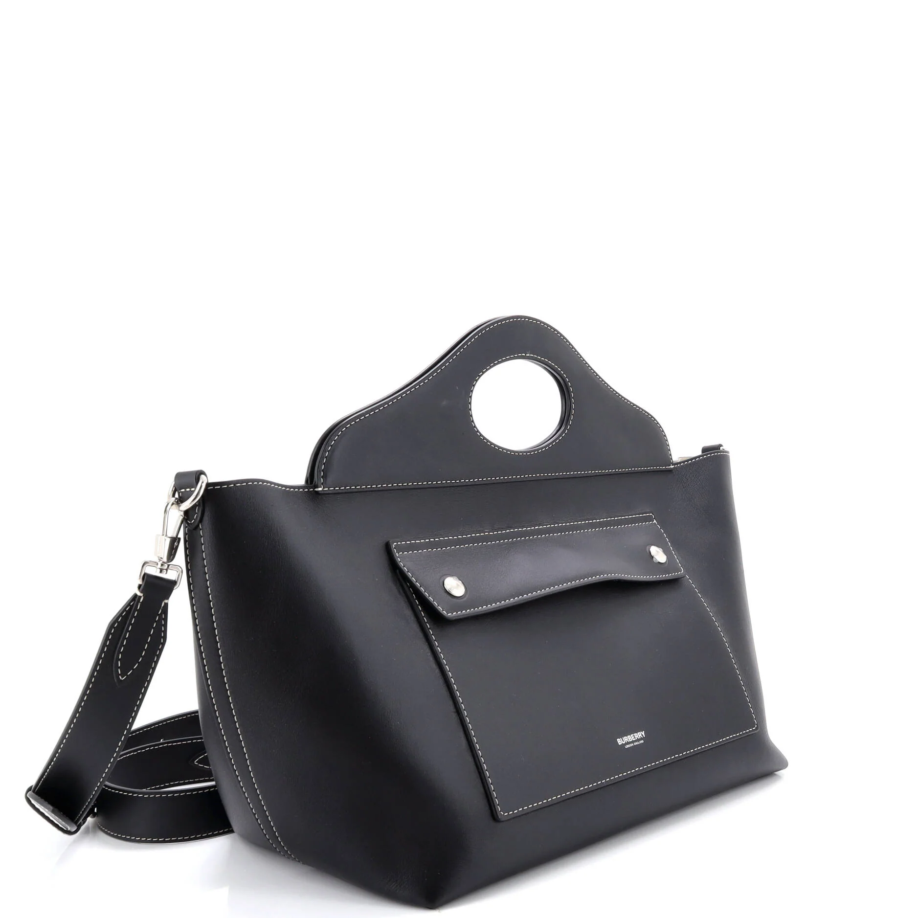 Soft Pocket Tote Leather Small - Image 2