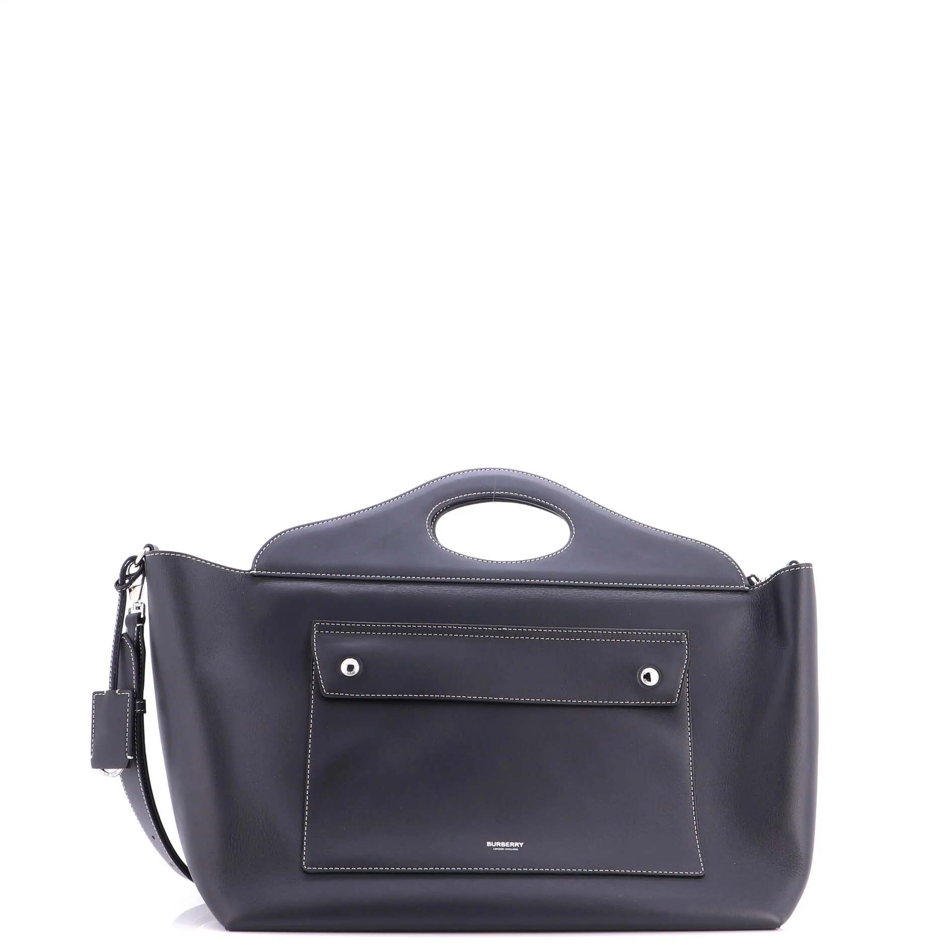 Soft Pocket Tote Leather Small