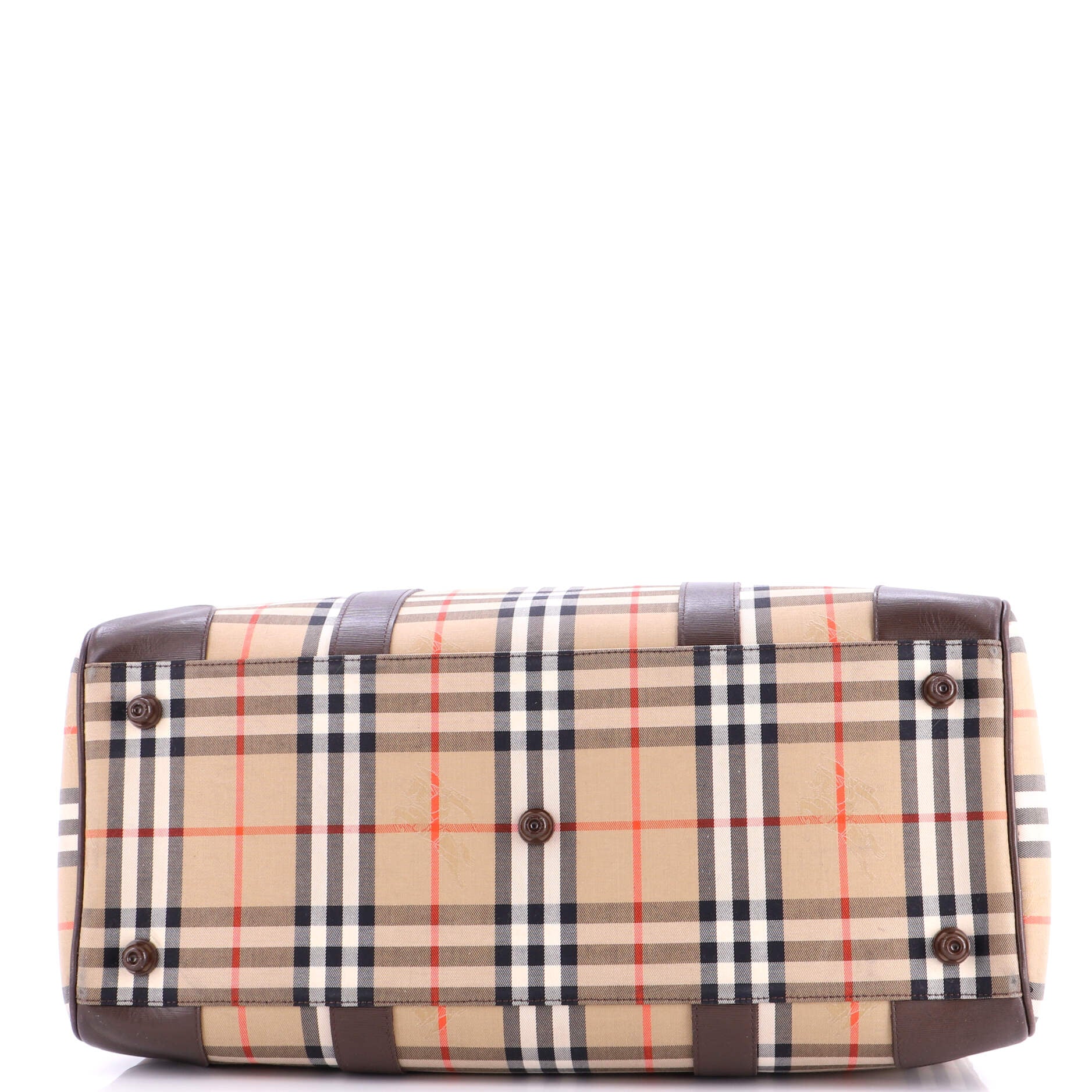 Vintage Boston Bag Haymarket Coated Canvas - Image 4