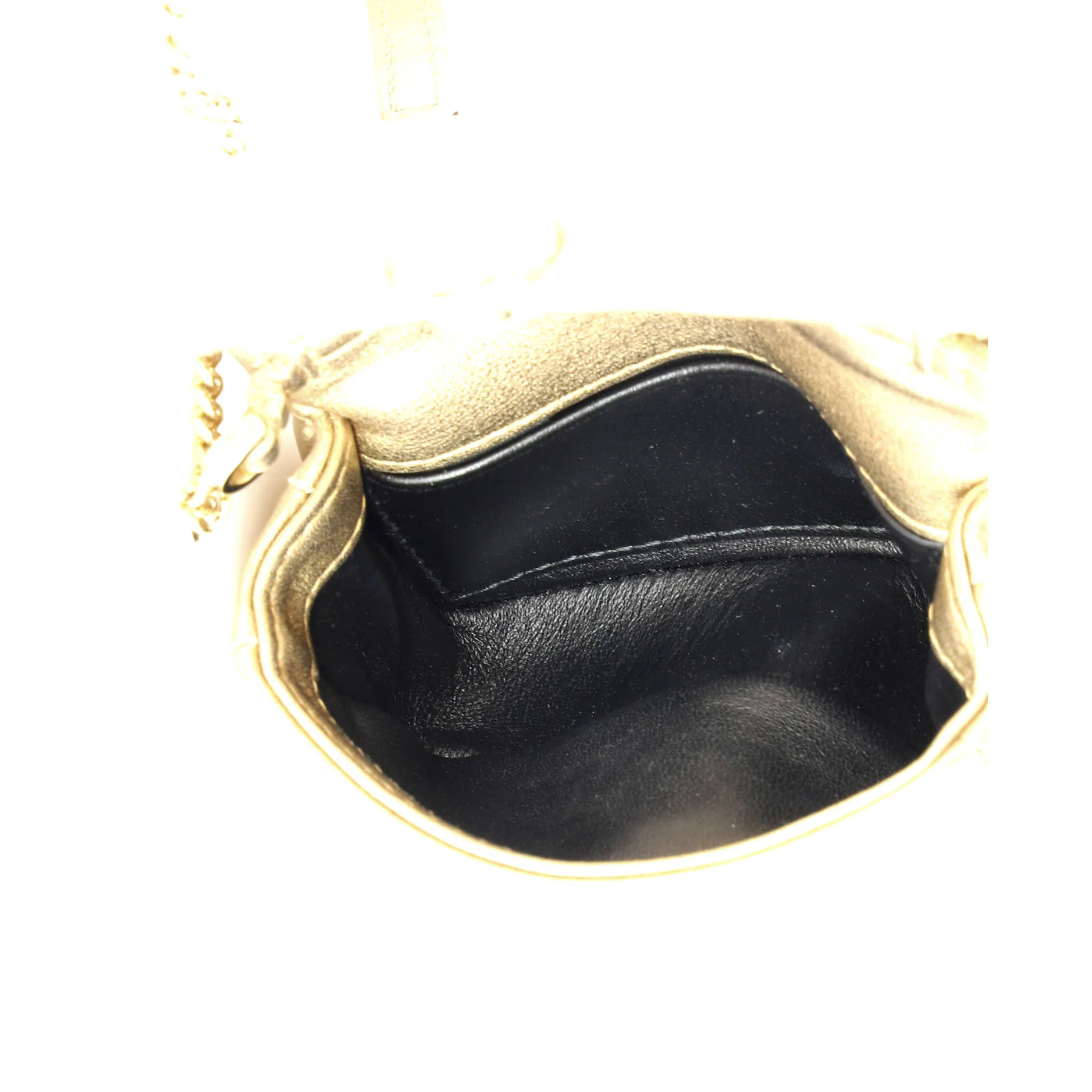 Serpenti Cabochon Shoulder Bag Diagonal Quilted Leather Micro - Image 5