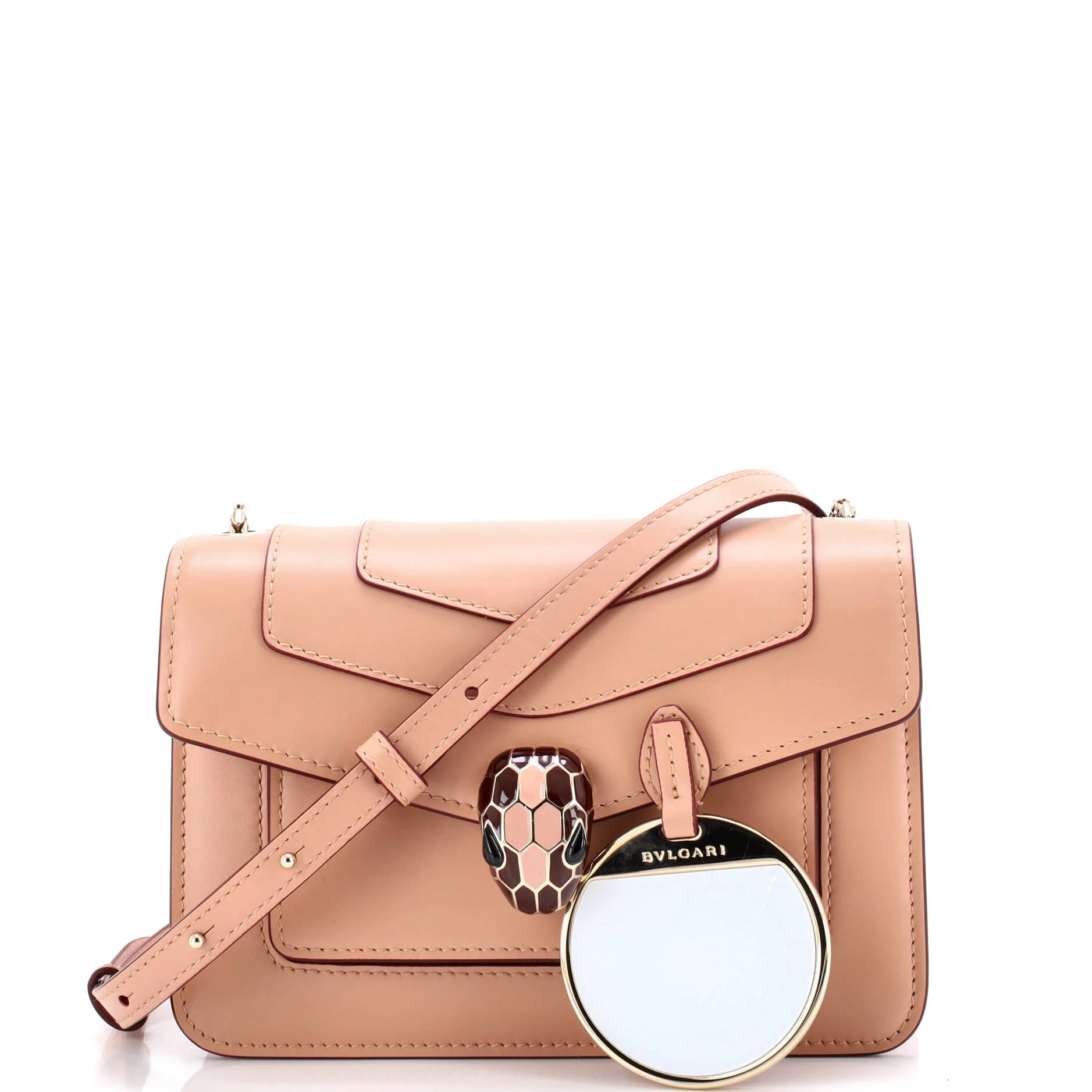 Serpenti Crossbody Bag Leather Small - Image 2