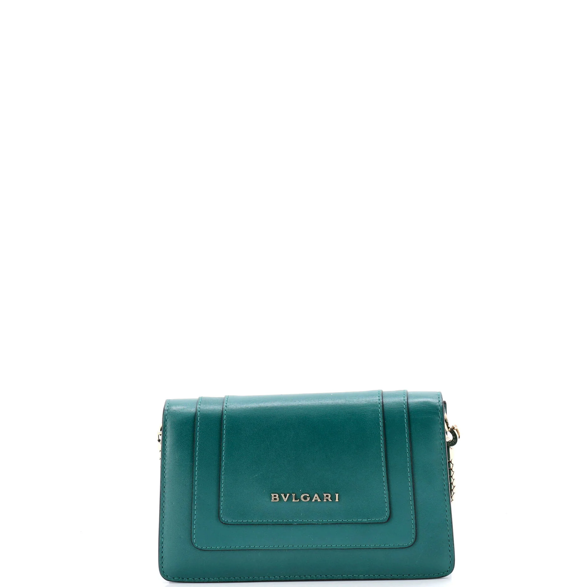 Serpenti Forever Chain Clutch Leather Mini - Image 3