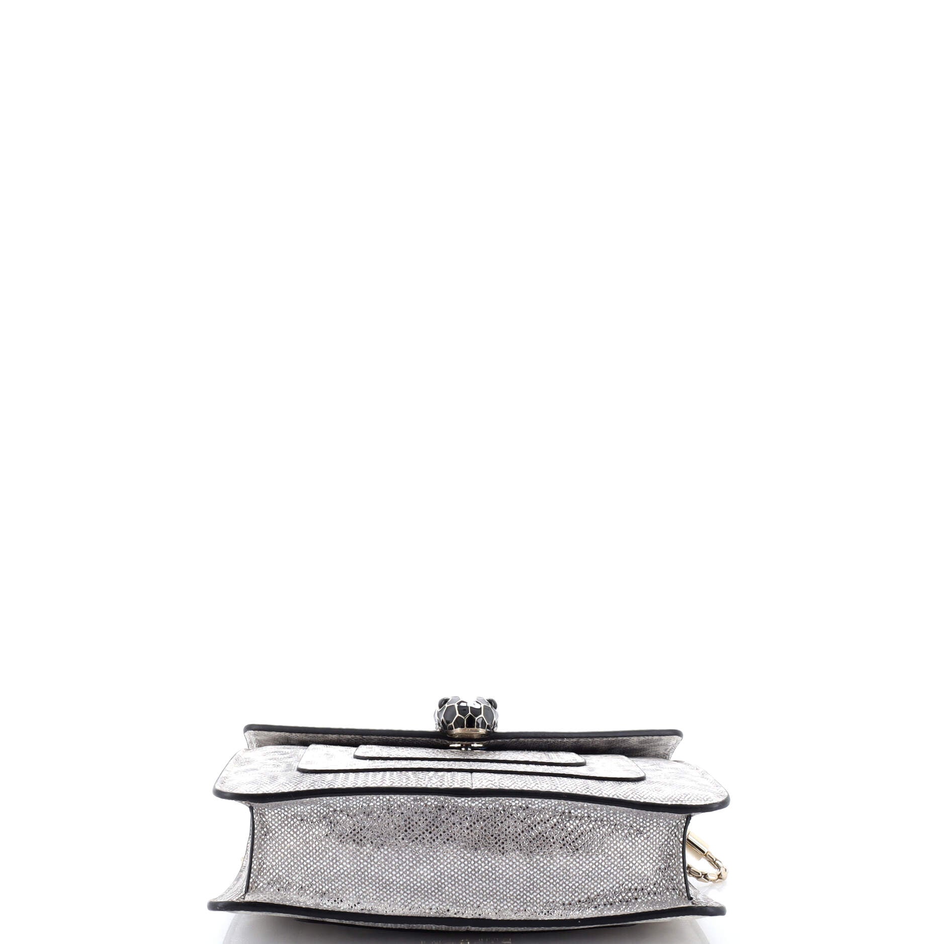 Serpenti Forever Crossbody Bag Metallic Karung Small - Image 4