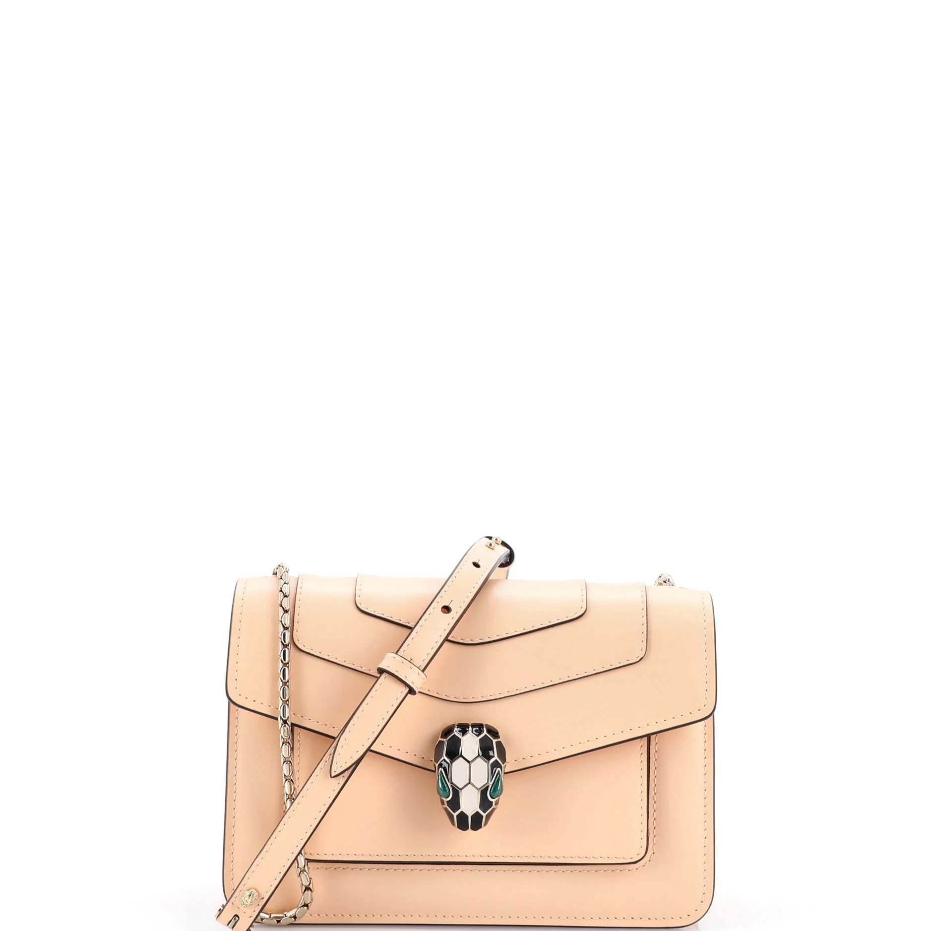 Serpenti Forever Shoulder Bag Leather Mini