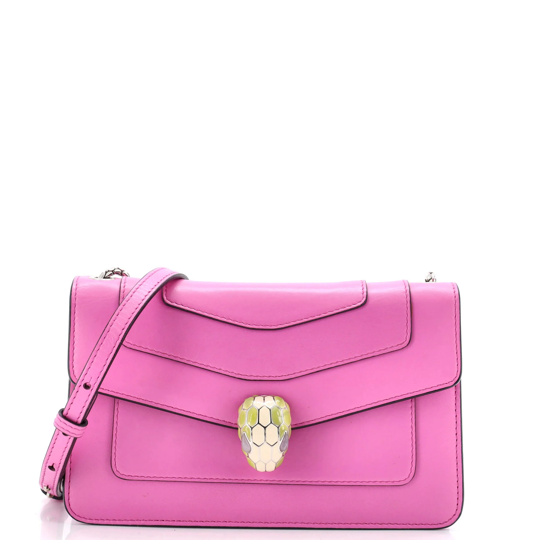 Serpenti Forever Shoulder Bag Leather Small