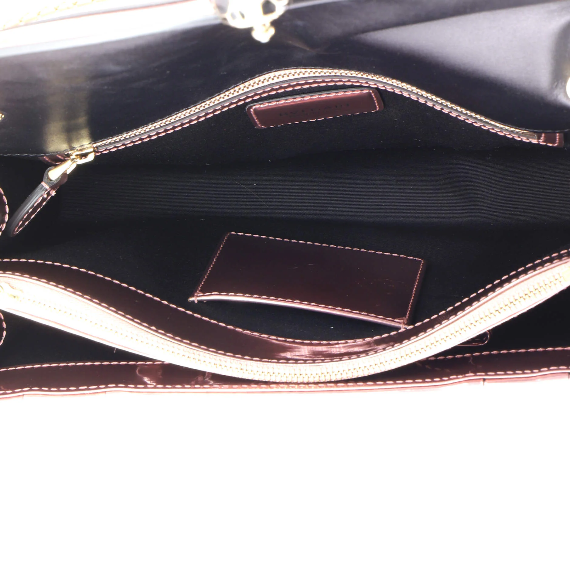 Serpenti Forever Shoulder Bag Metallic Leather Medium - Image 5