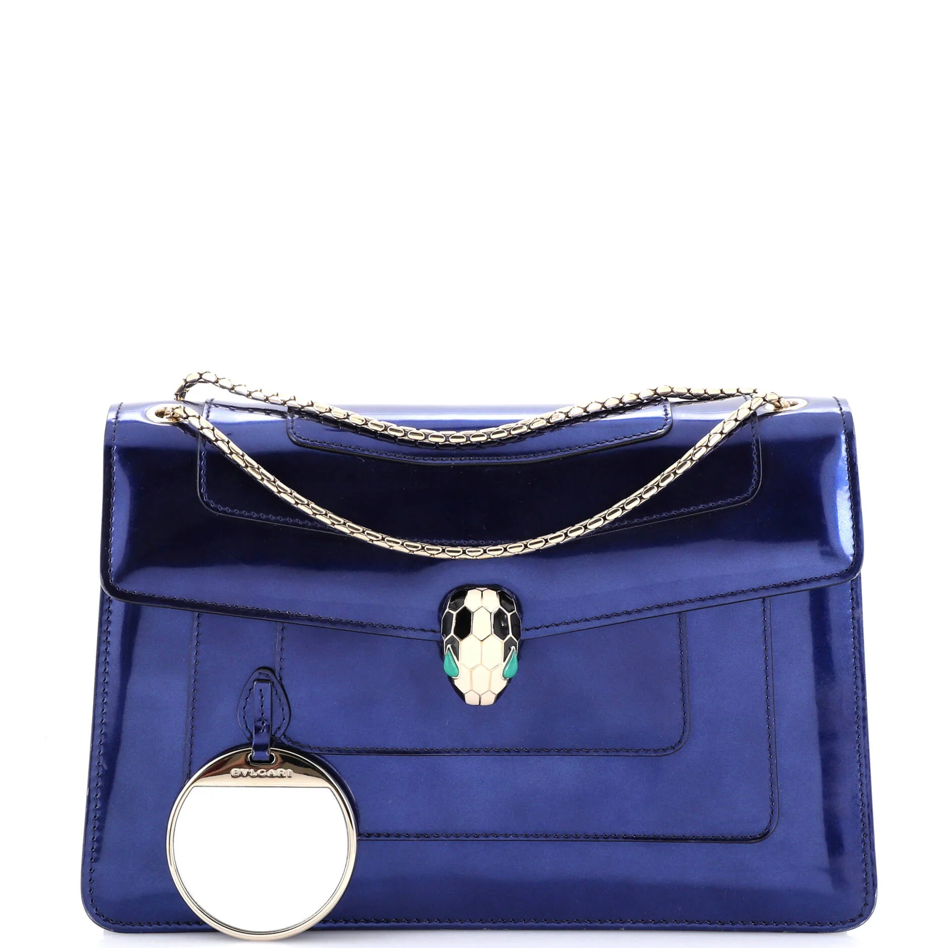 Serpenti Forever Shoulder Bag Patent Medium - Image 2