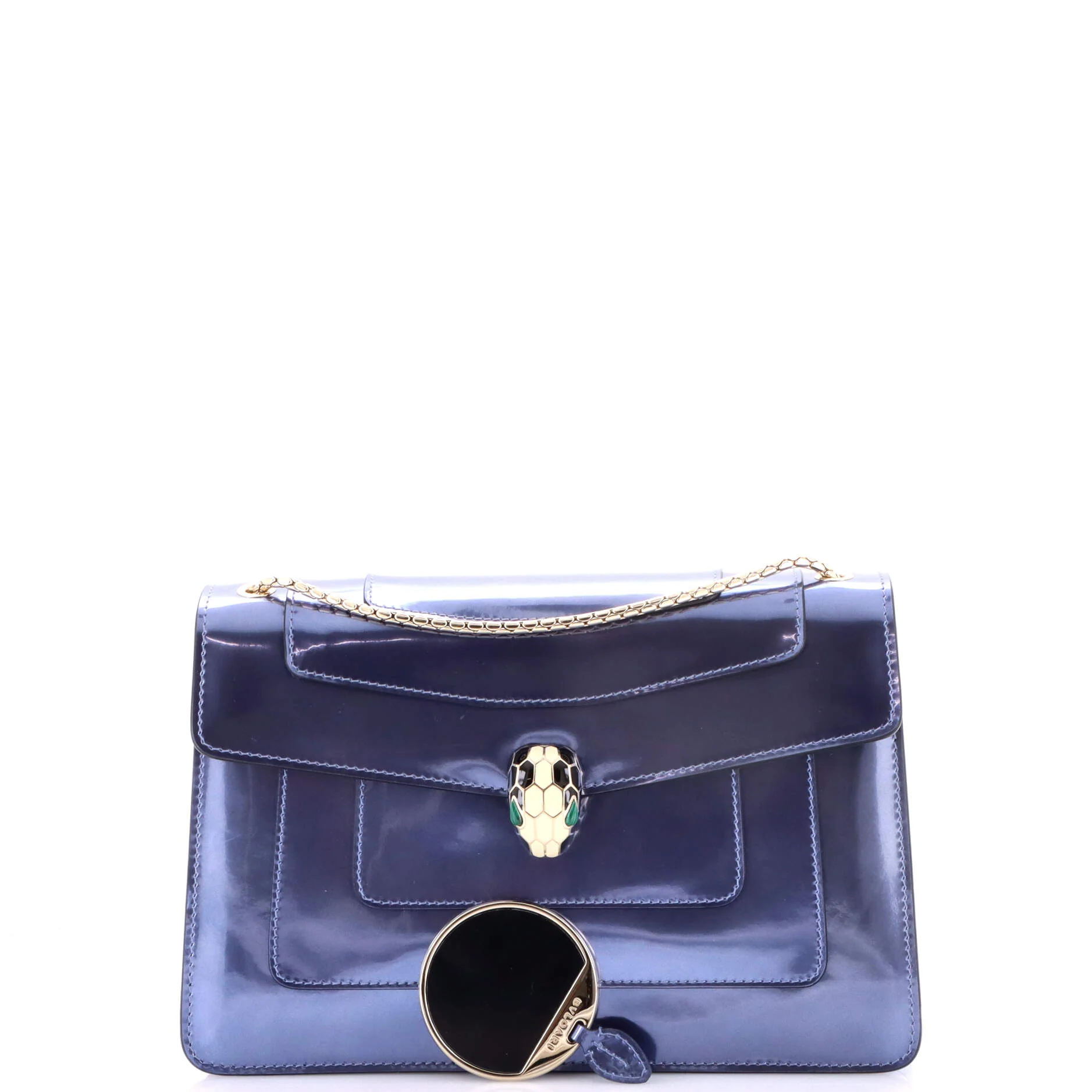 Serpenti Forever Shoulder Bag Patent Medium - Image 2