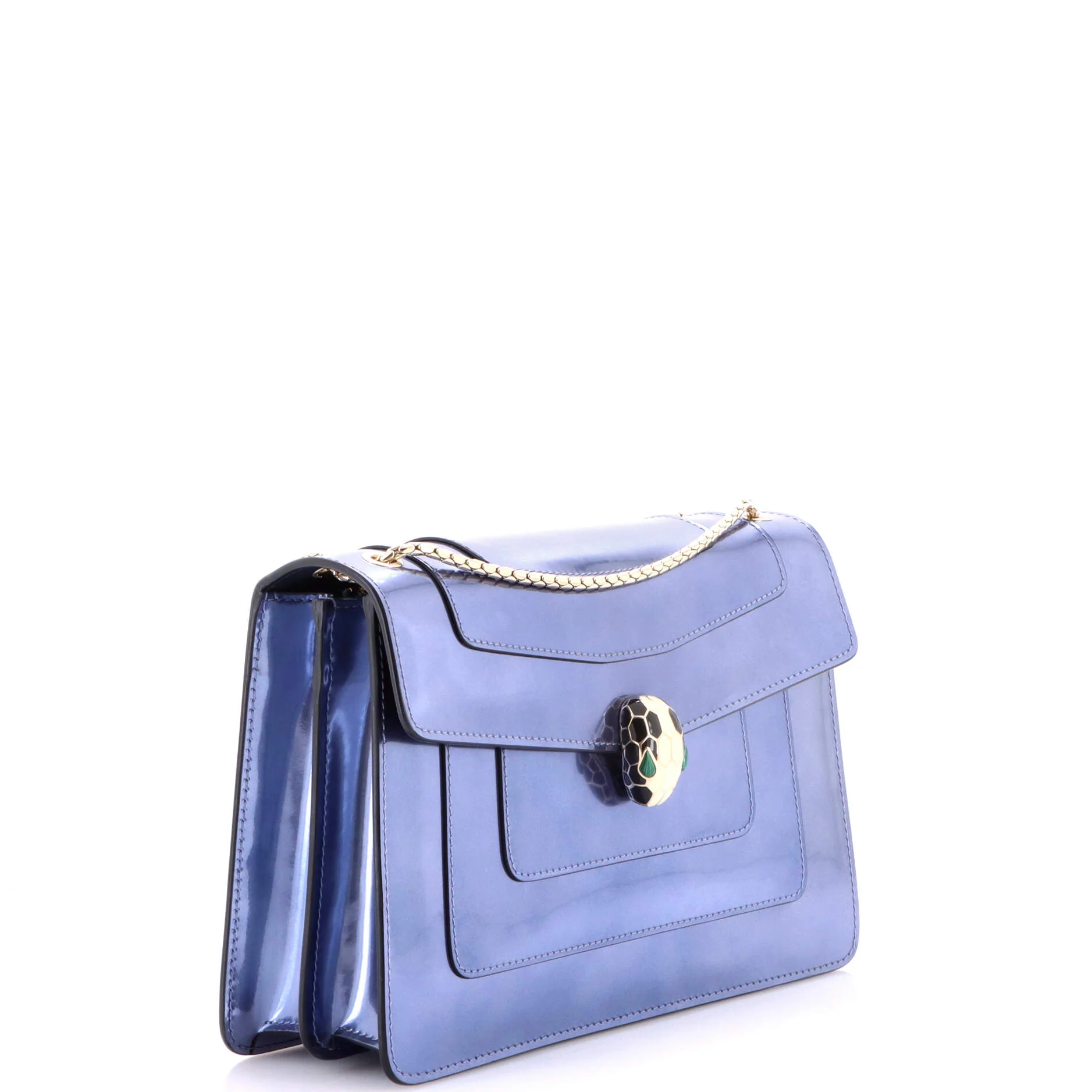 Serpenti Forever Shoulder Bag Patent Medium - Image 3