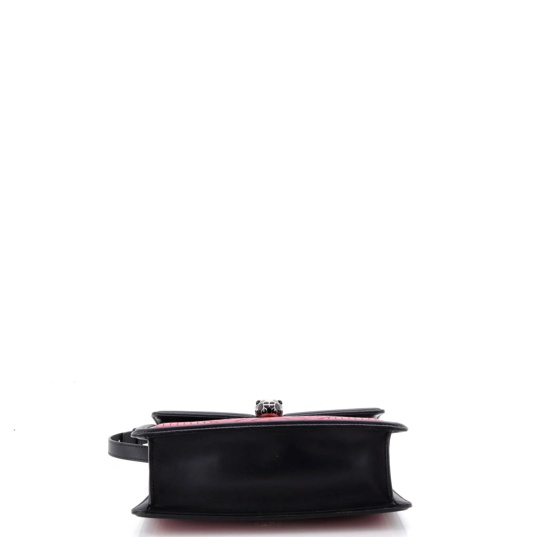 Serpenti Forever Shoulder Bag Quilted Leather Small - Image 4