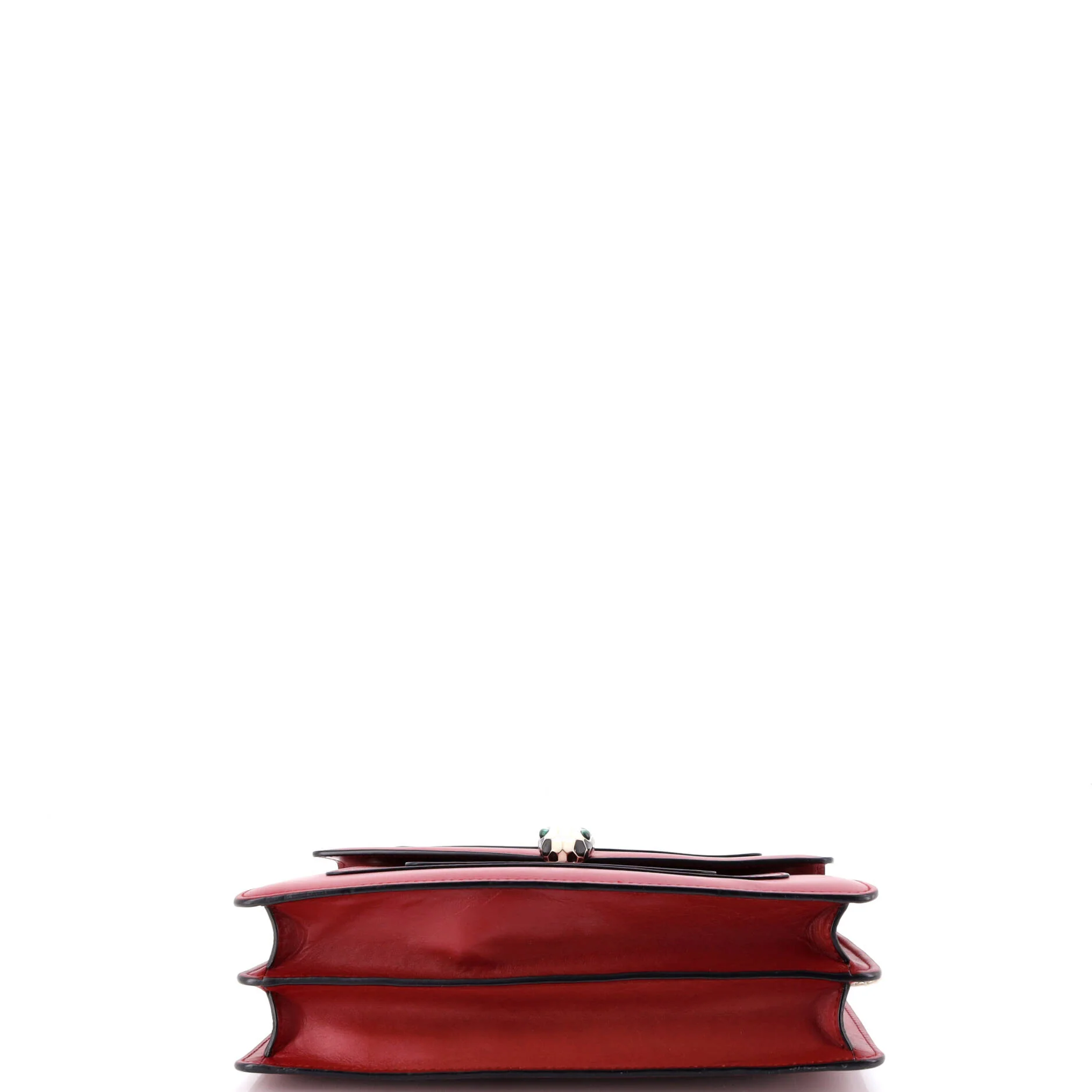 Serpenti Forever Square Shoulder Bag Leather Medium - Image 9