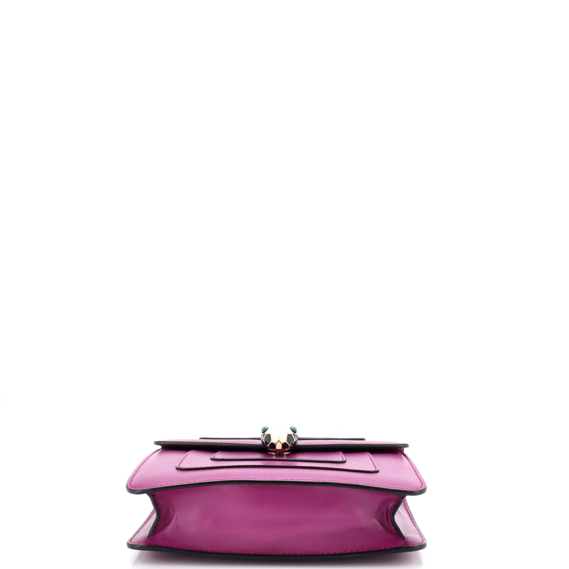 Serpenti Forever Square Shoulder Bag Leather Small - Image 5