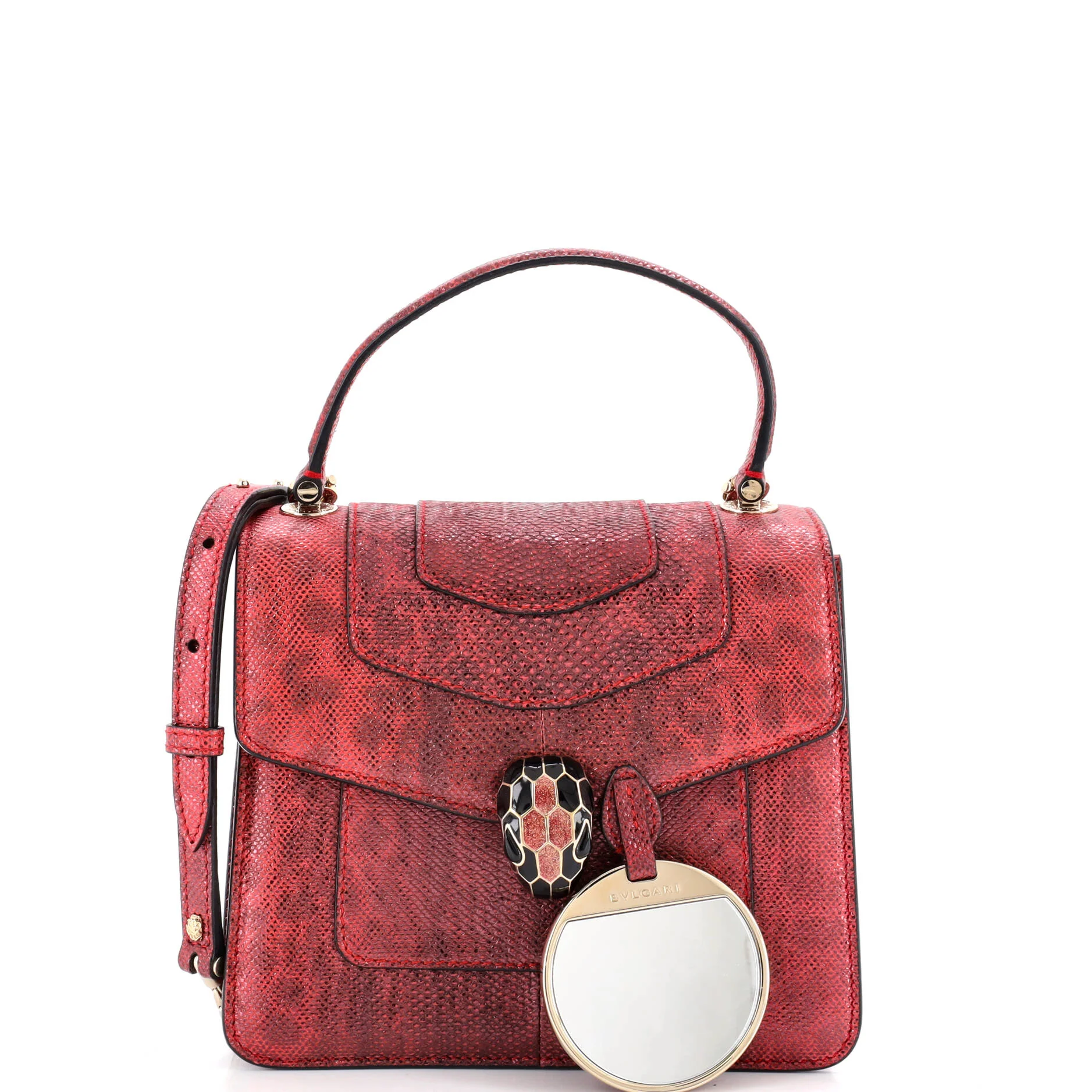 Serpenti Forever Top Handle Bag Karung Small - Image 2