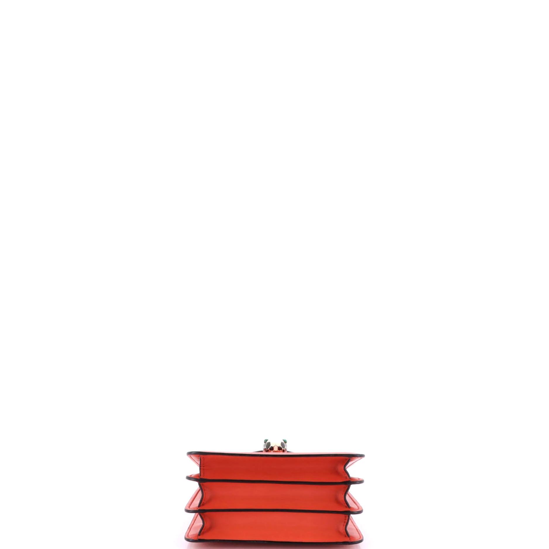 Serpenti Forever Top Handle Bag Leather Small - Image 4