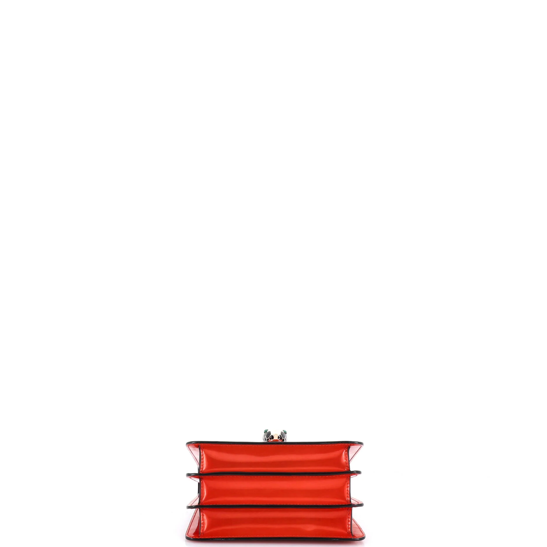 Serpenti Top Handle Bag Patent Small - Image 5