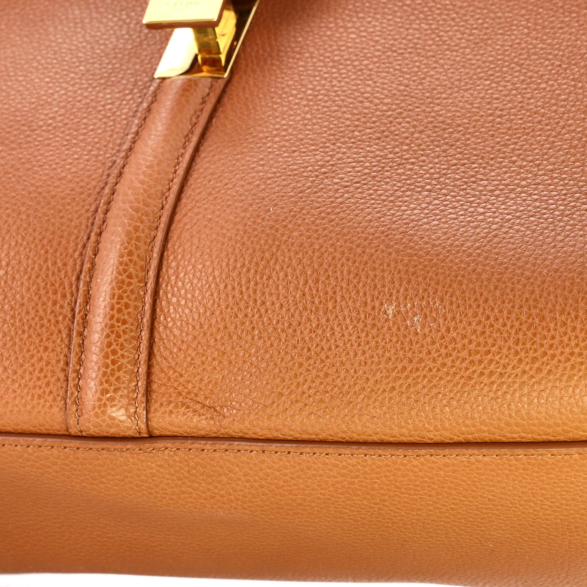 16 Top Handle Bag Grained Calfskin Medium - Image 6