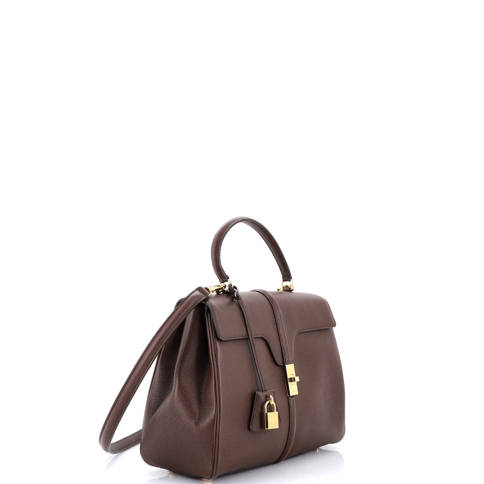 16 Top Handle Bag Grained Calfskin Medium - Image 2