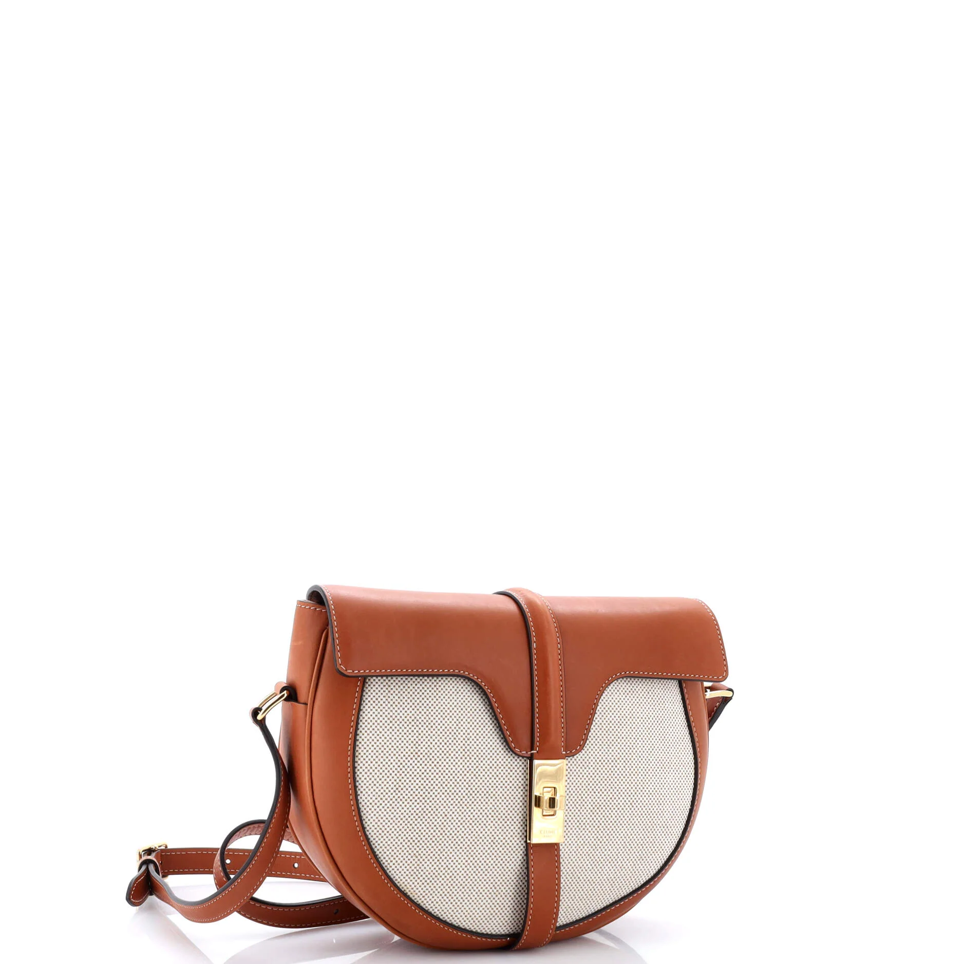 Besace 16 Bag Canvas and Leather Medium - Image 2