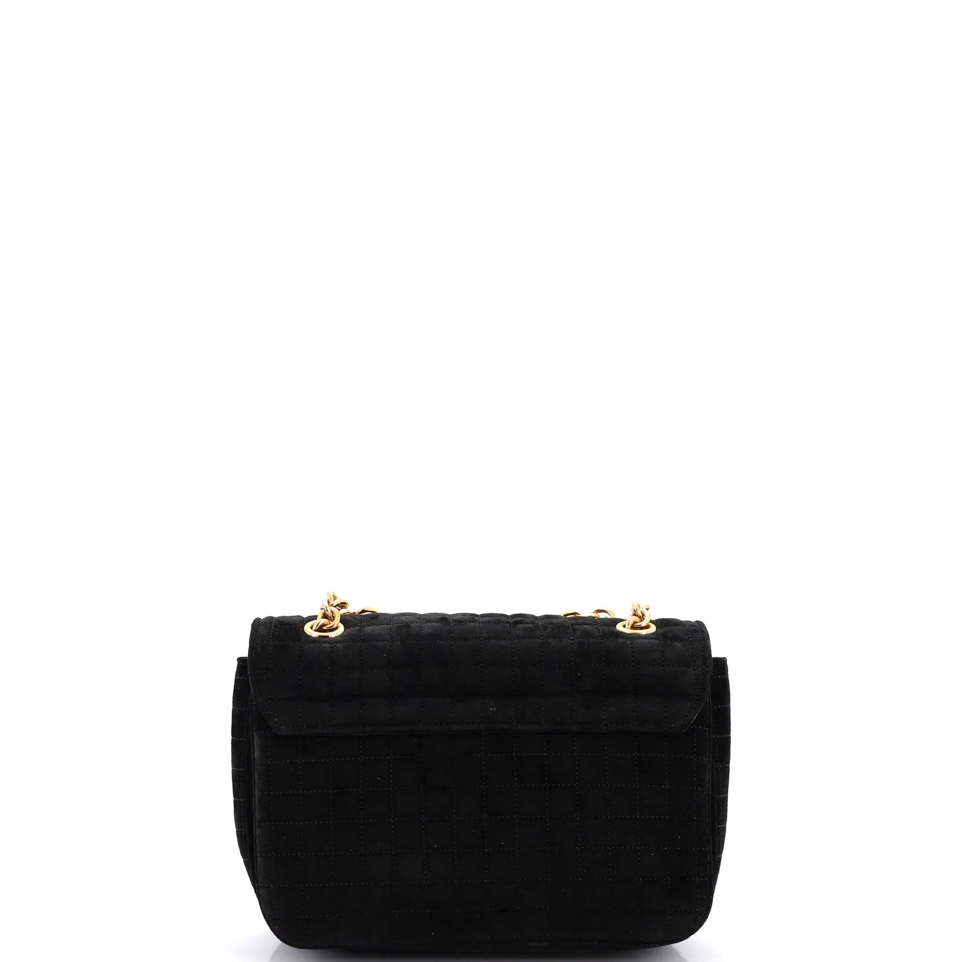 C Bag Quilted Suede Medium - Image 3
