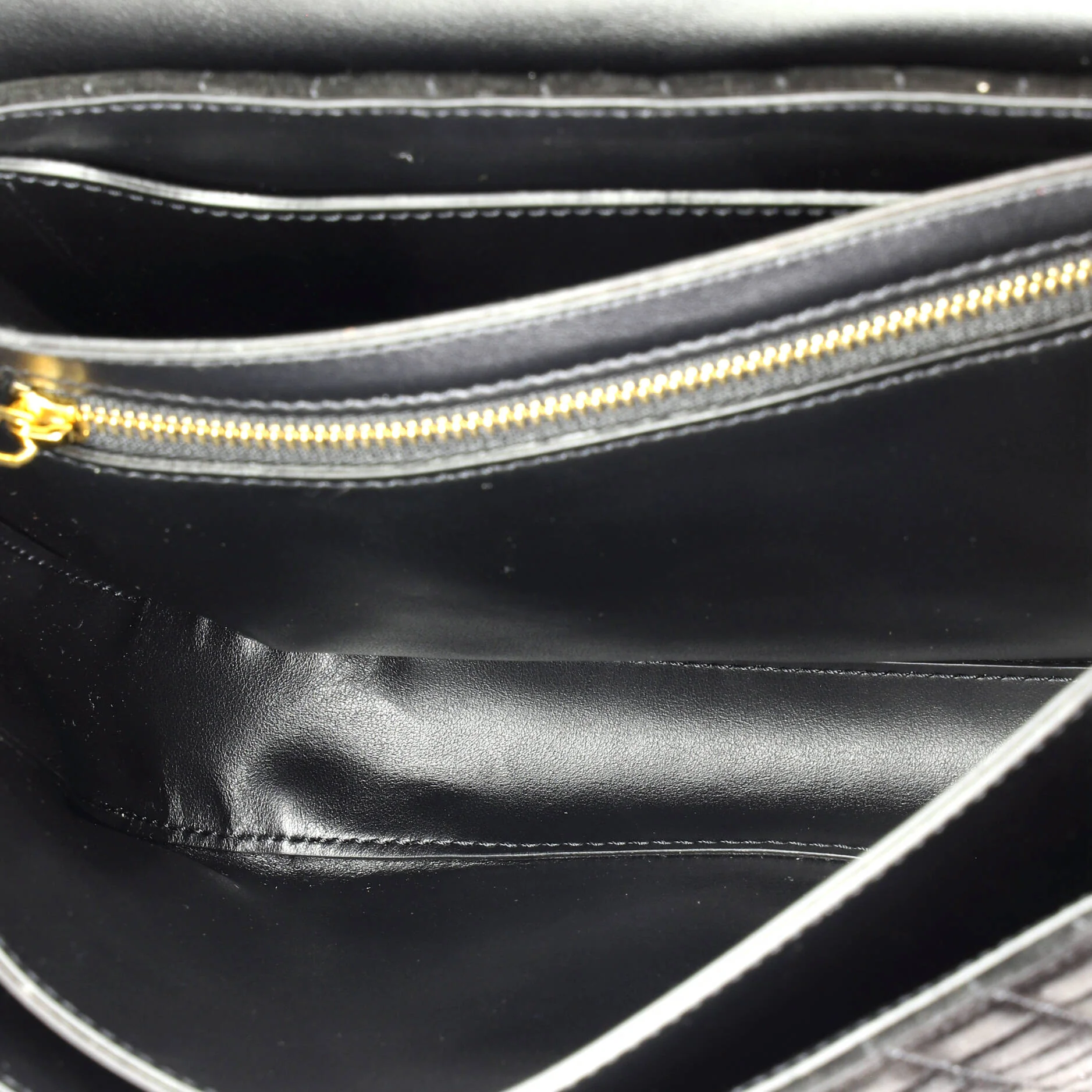 C Bag Quilted Suede Medium - Image 5