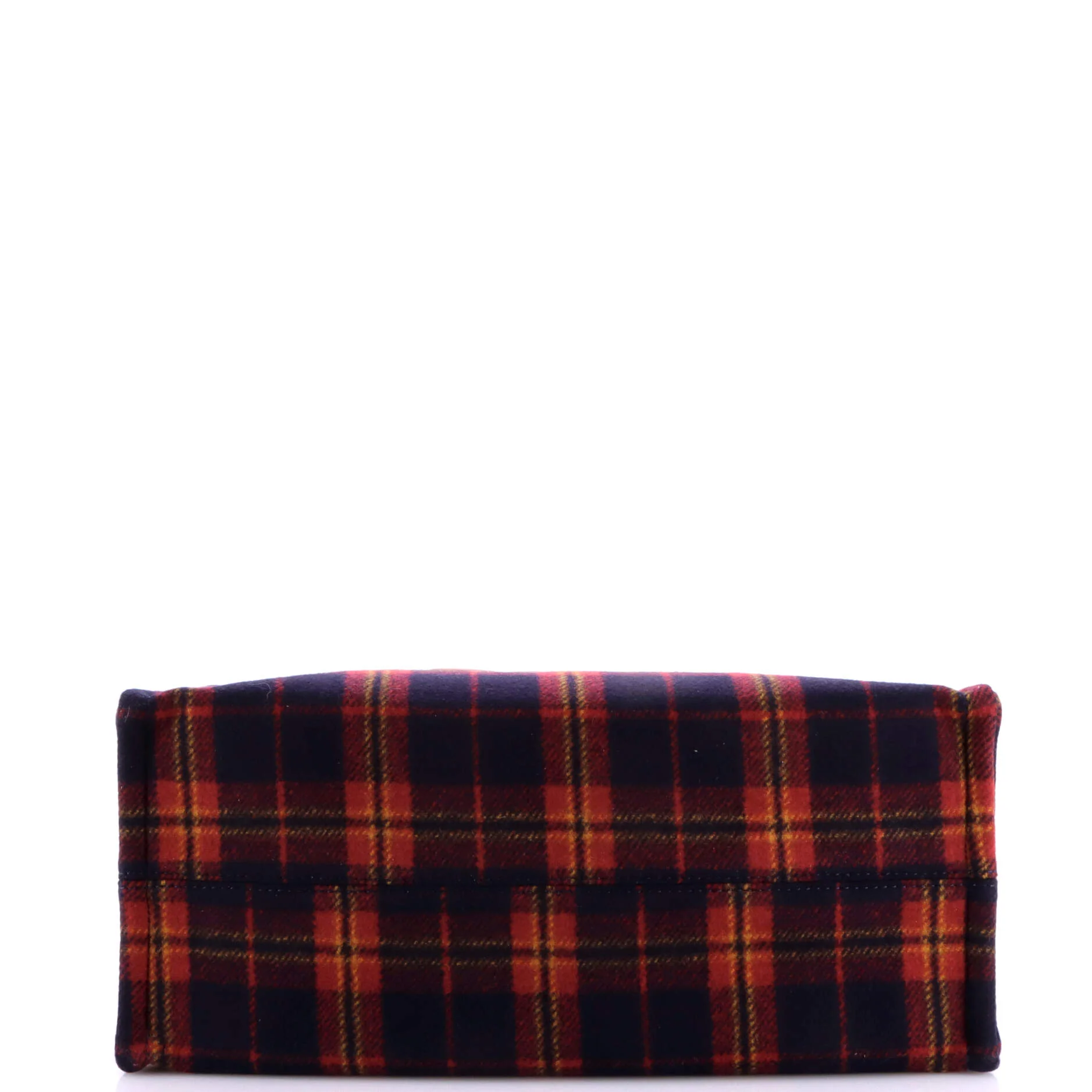 Cabas Thais Tote Tartan Wool Large - Image 4