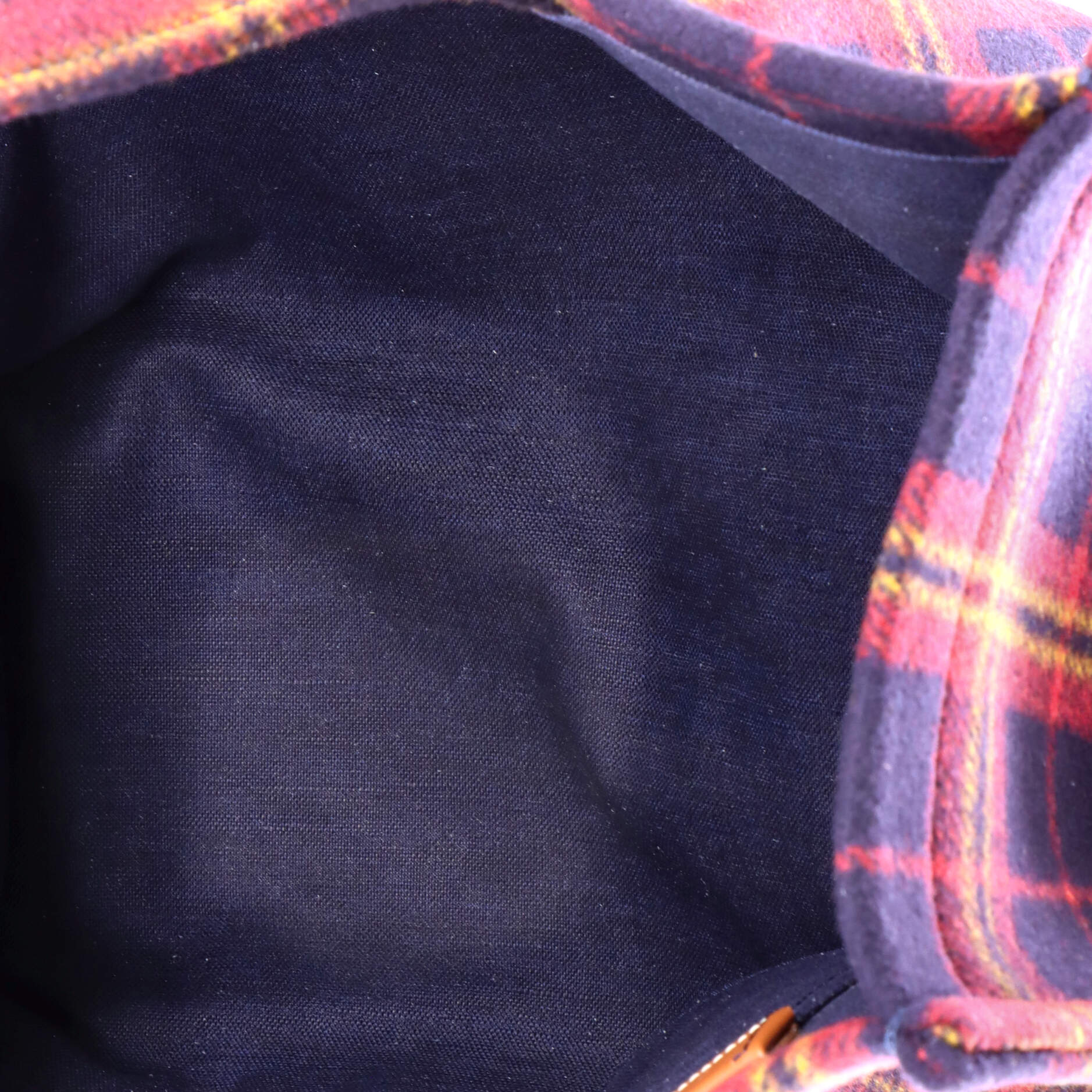 Cabas Thais Tote Tartan Wool Large - Image 5