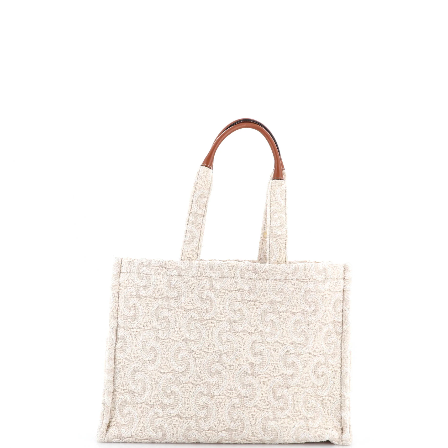 Cabas Thais Tote Triomphe Embroidered Wool Large - Image 3