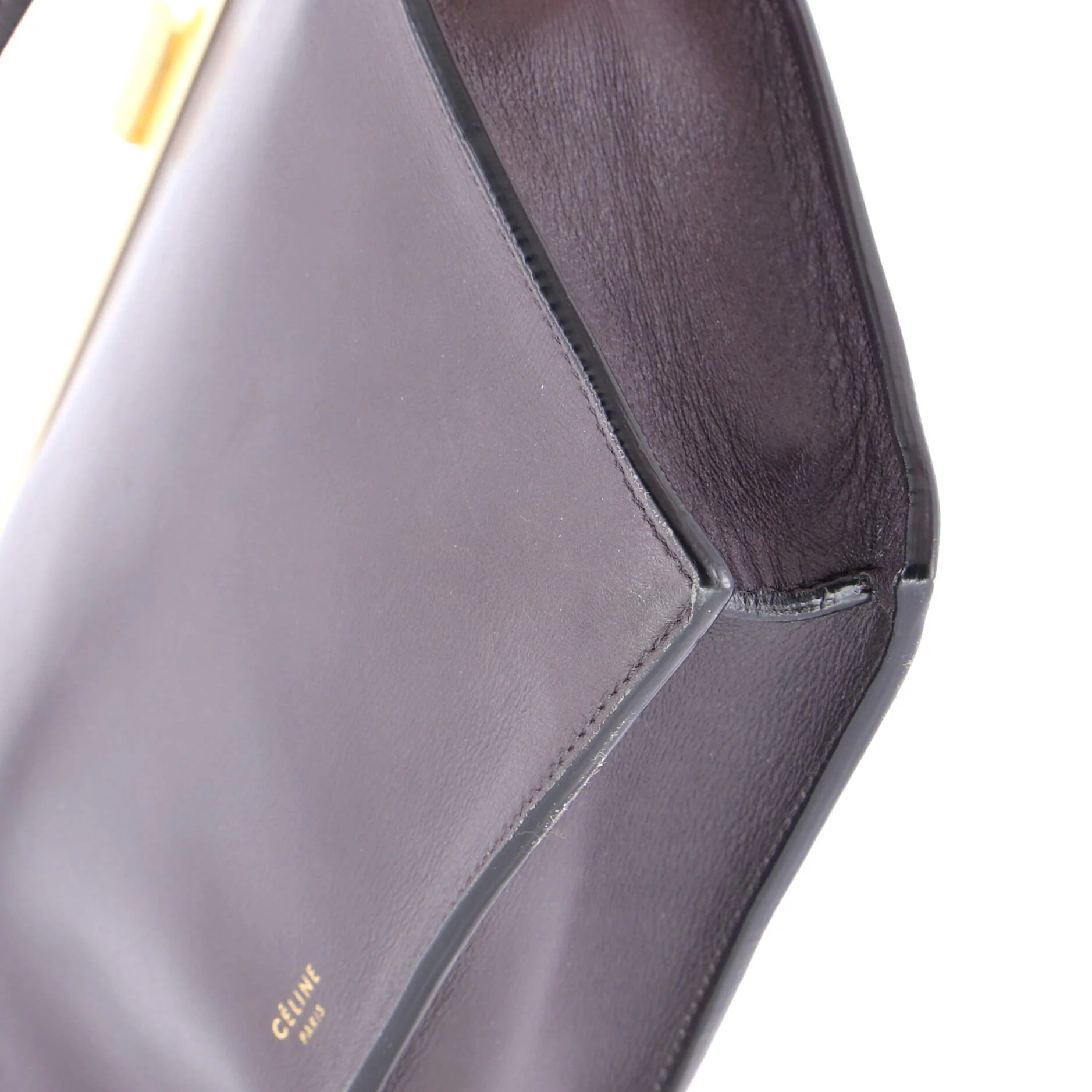 Clasp Crossbody Bag Leather Mini - Image 6