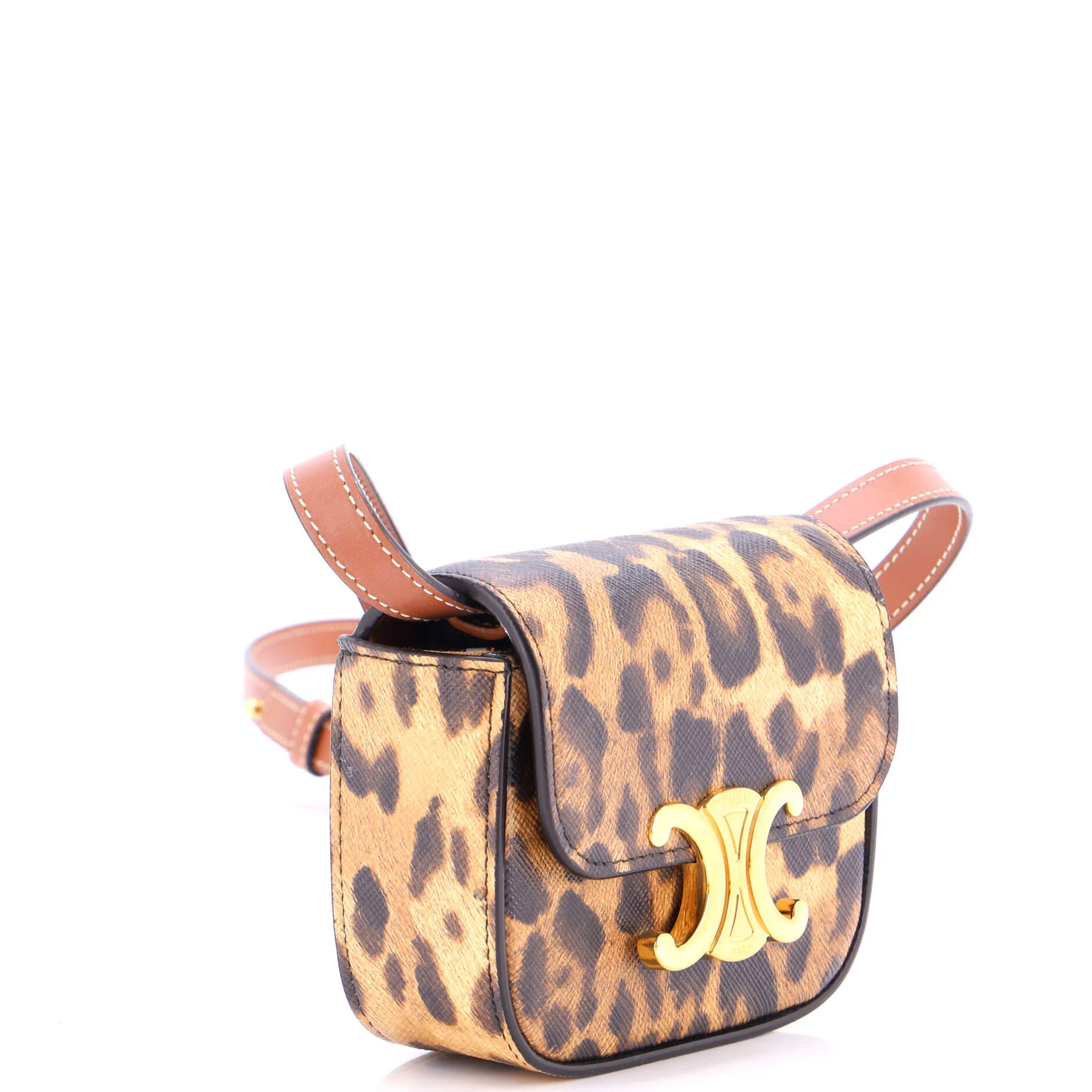 Claude Shoulder Bag Printed Coated Canvas Mini - Image 2