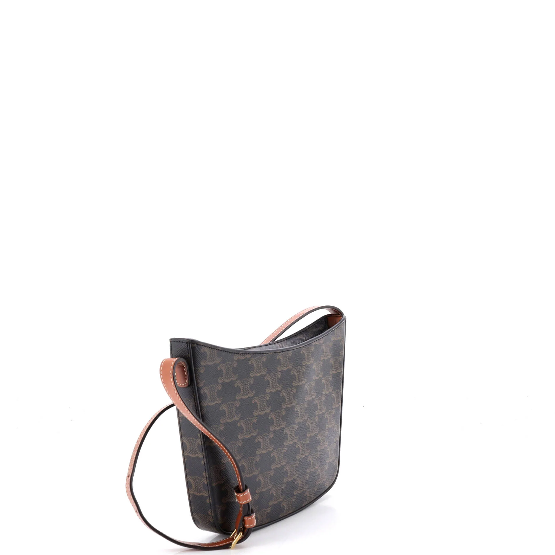 Croque Hobo Triomphe Coated Canvas Medium - Image 2
