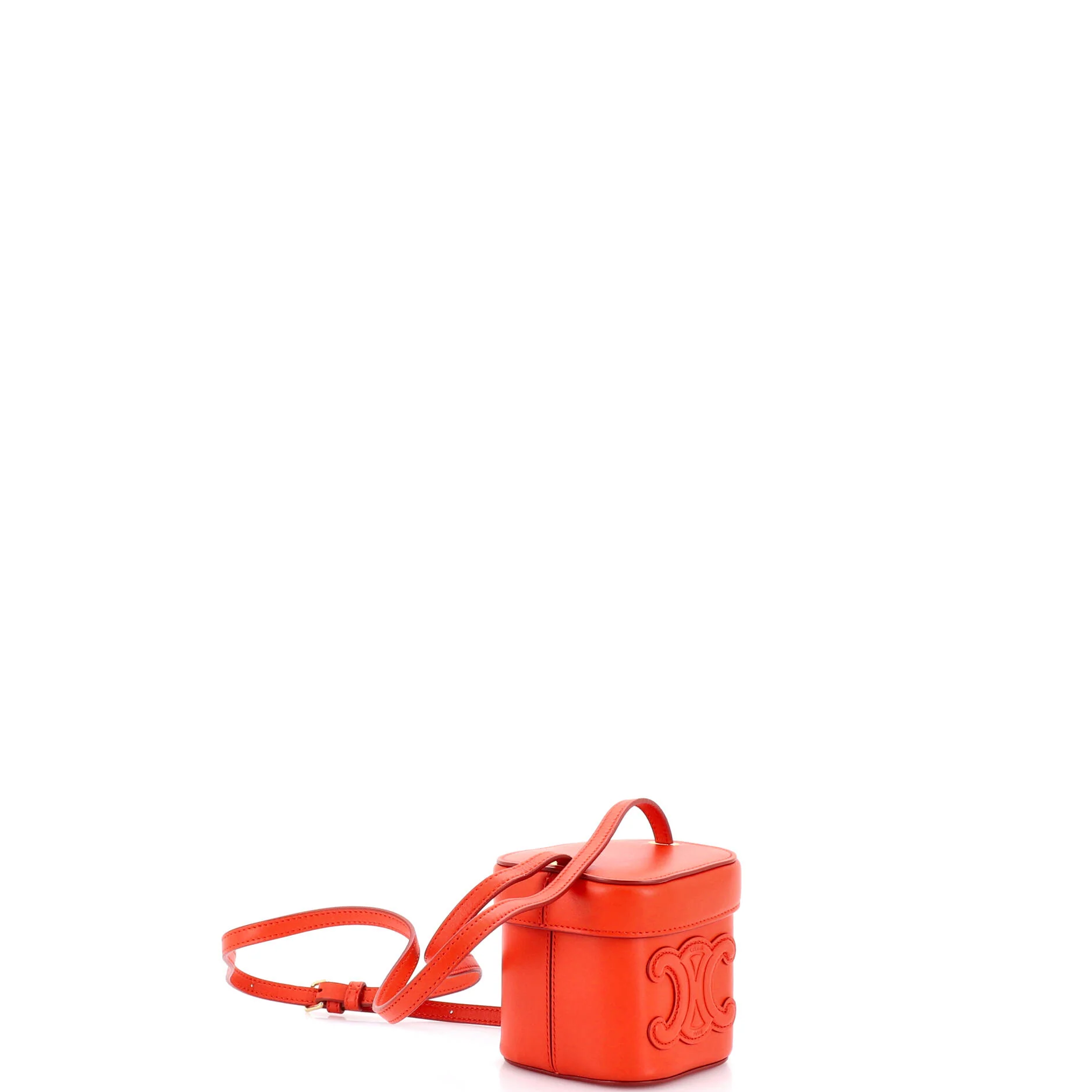Cuir Triomphe Box Bag Leather Small - Image 3