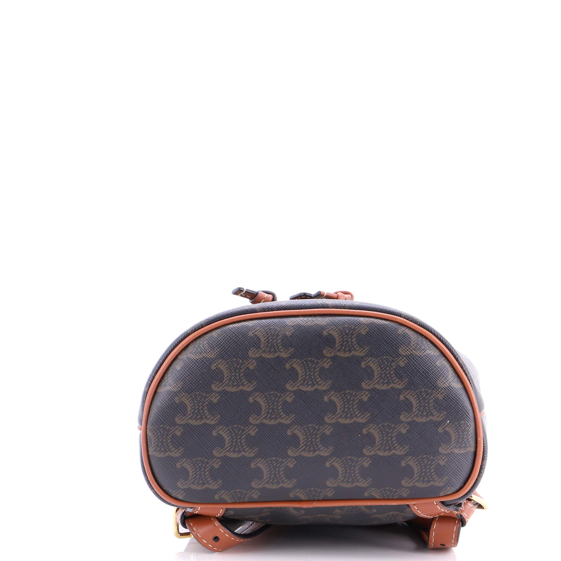Folco Backpack Triomphe Coated Canvas Mini - Image 4