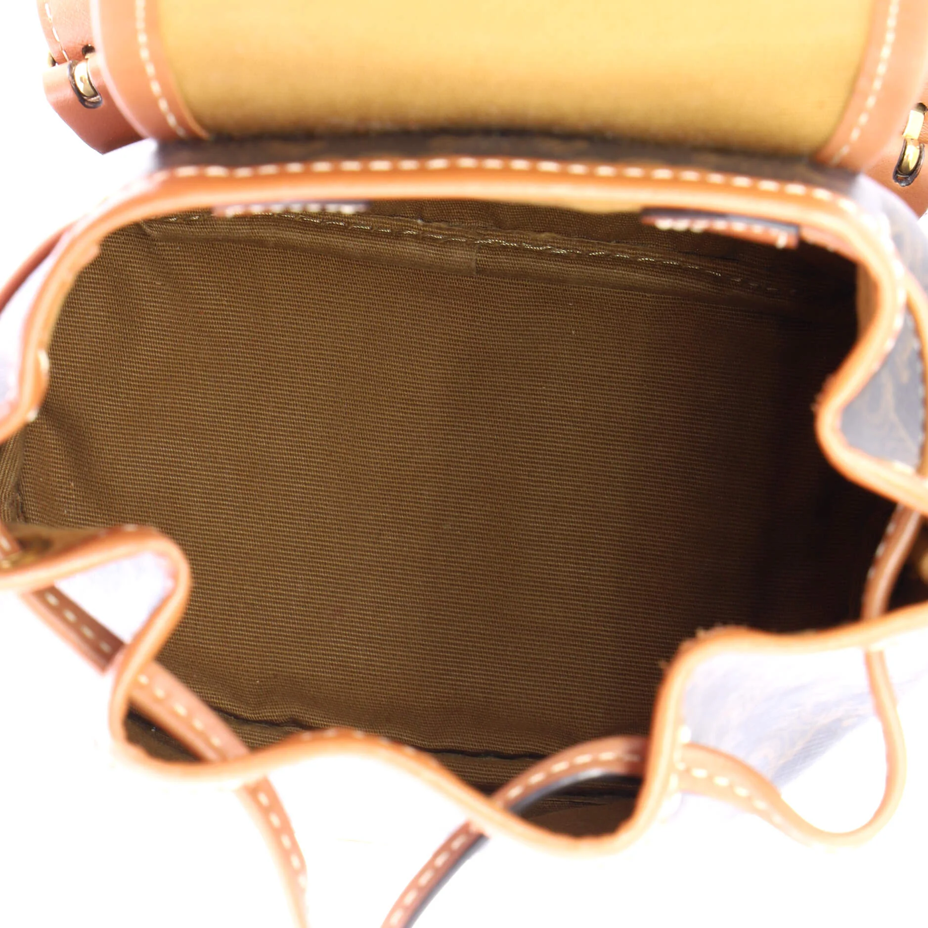 Folco Backpack Triomphe Coated Canvas Mini - Image 5