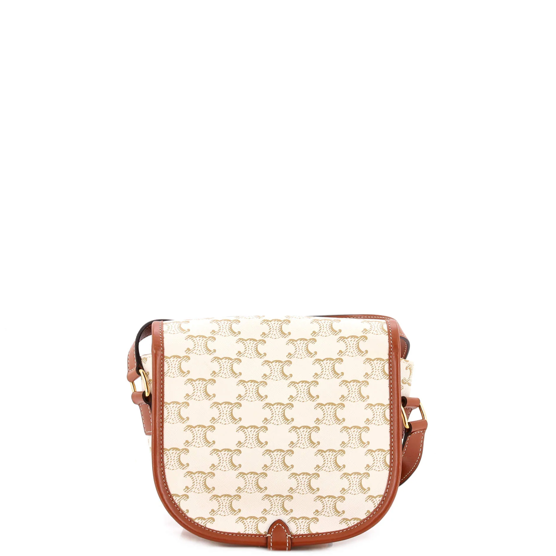 Folco Bag Triomphe Coated Canvas Medium - Image 3
