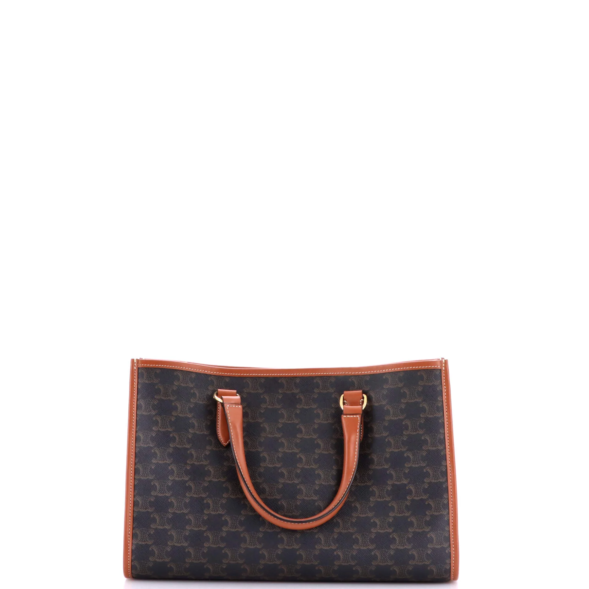 Horizontal Cabas Tote Triomphe Coated Canvas Mini - Image 3